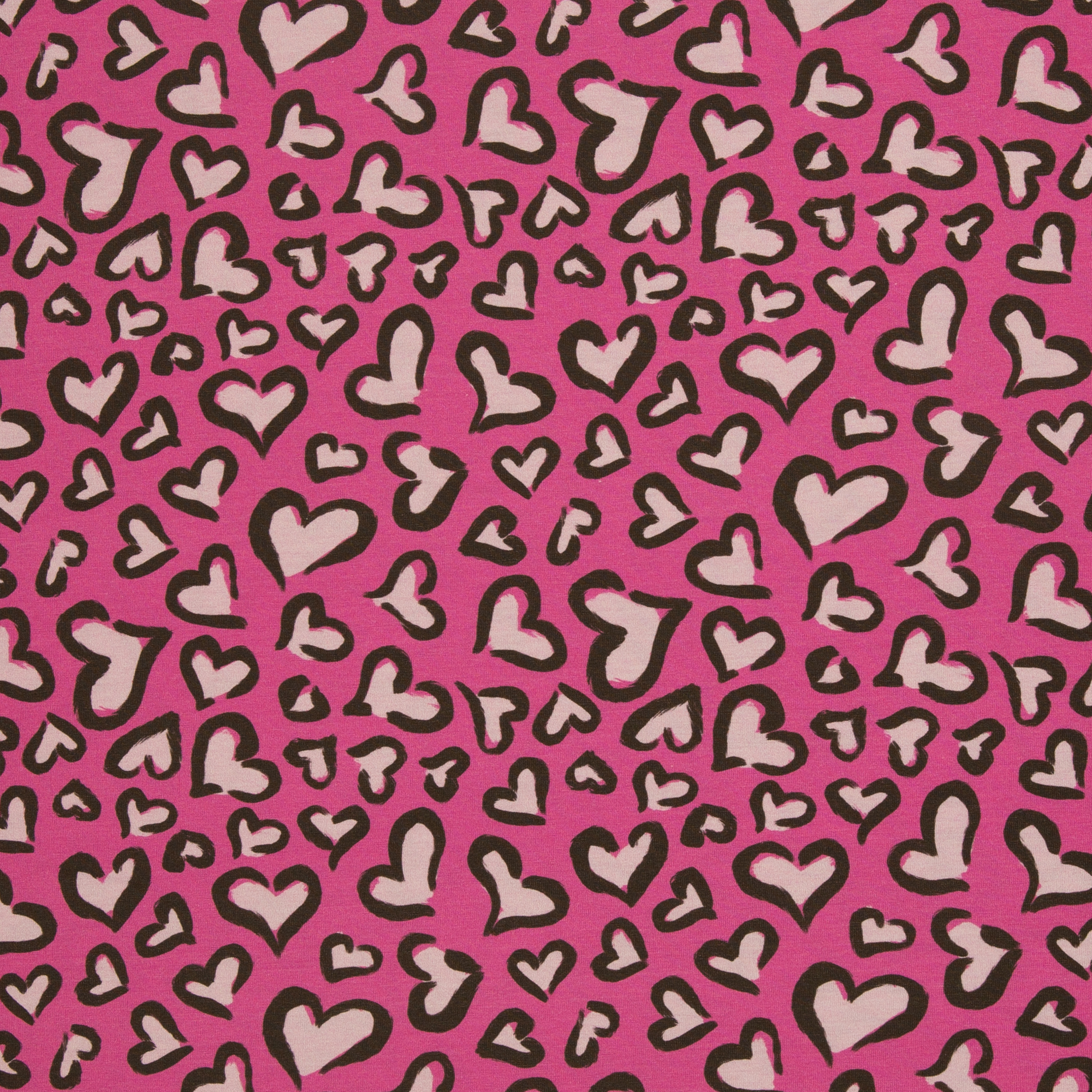 Hearts by Christiane Zielinski, French Terry