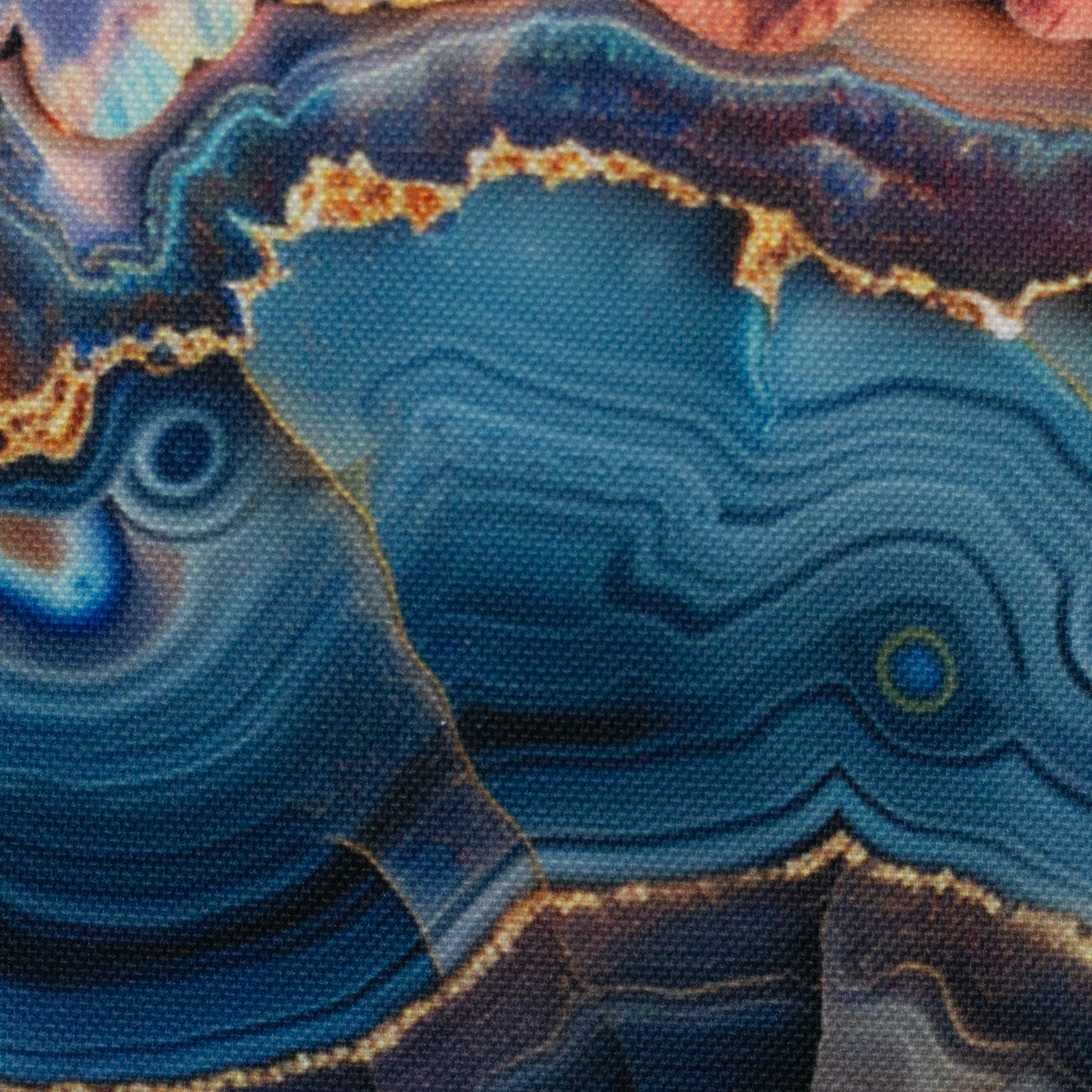 Flowing Bloom by Sarah Mariam Martindale >60.000, **wasserabweisend**, Polyester Webware