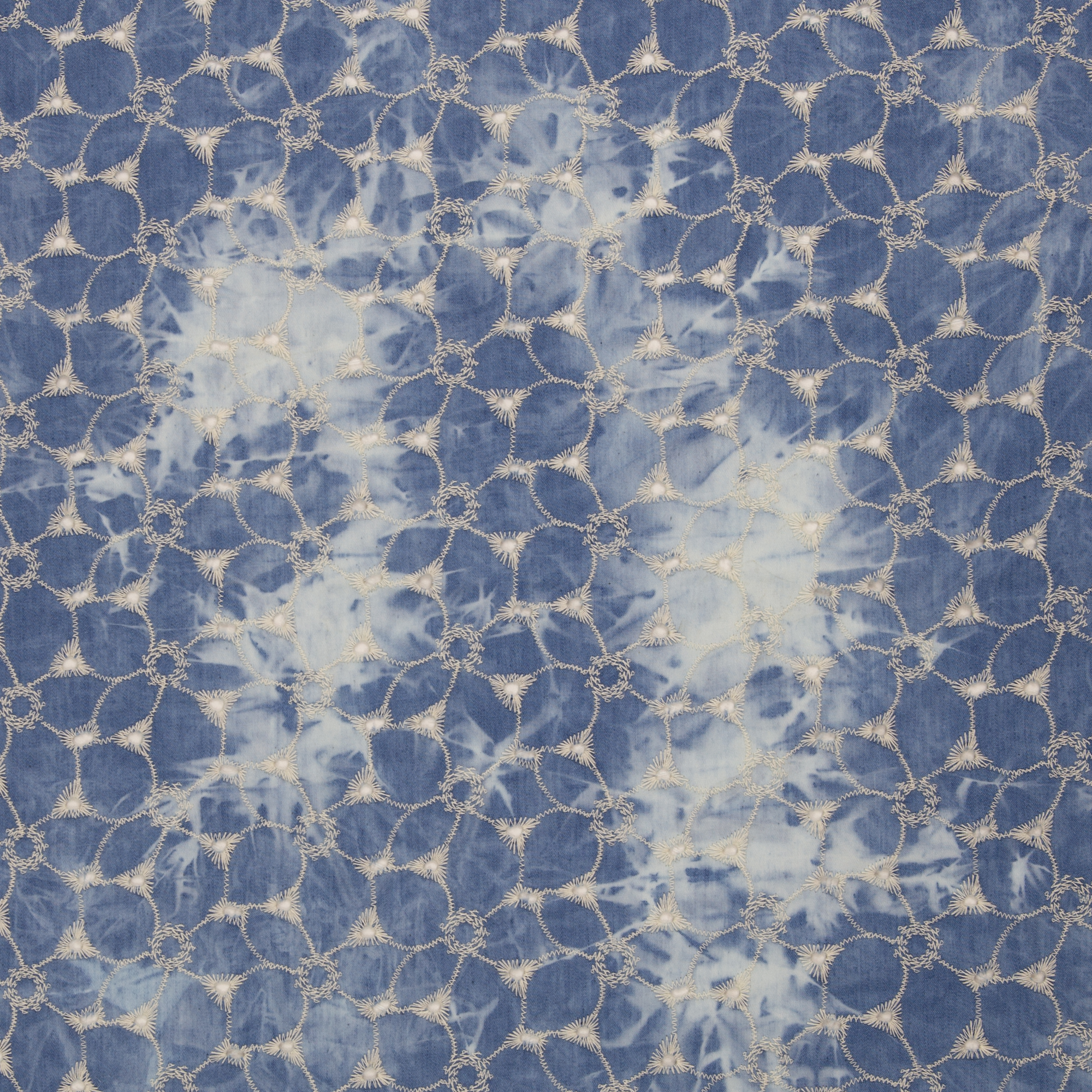 Jonte **Stickerei**, Baumwolle Webware