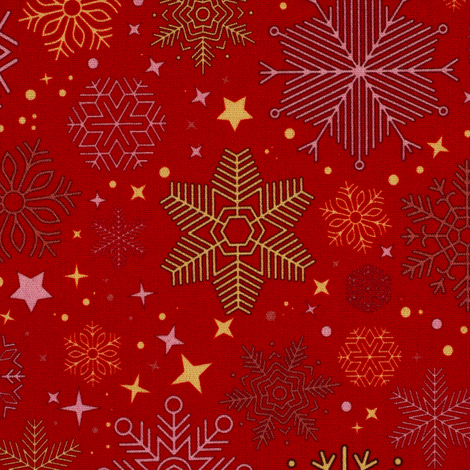 Joyful Christmas, Woven Cotton