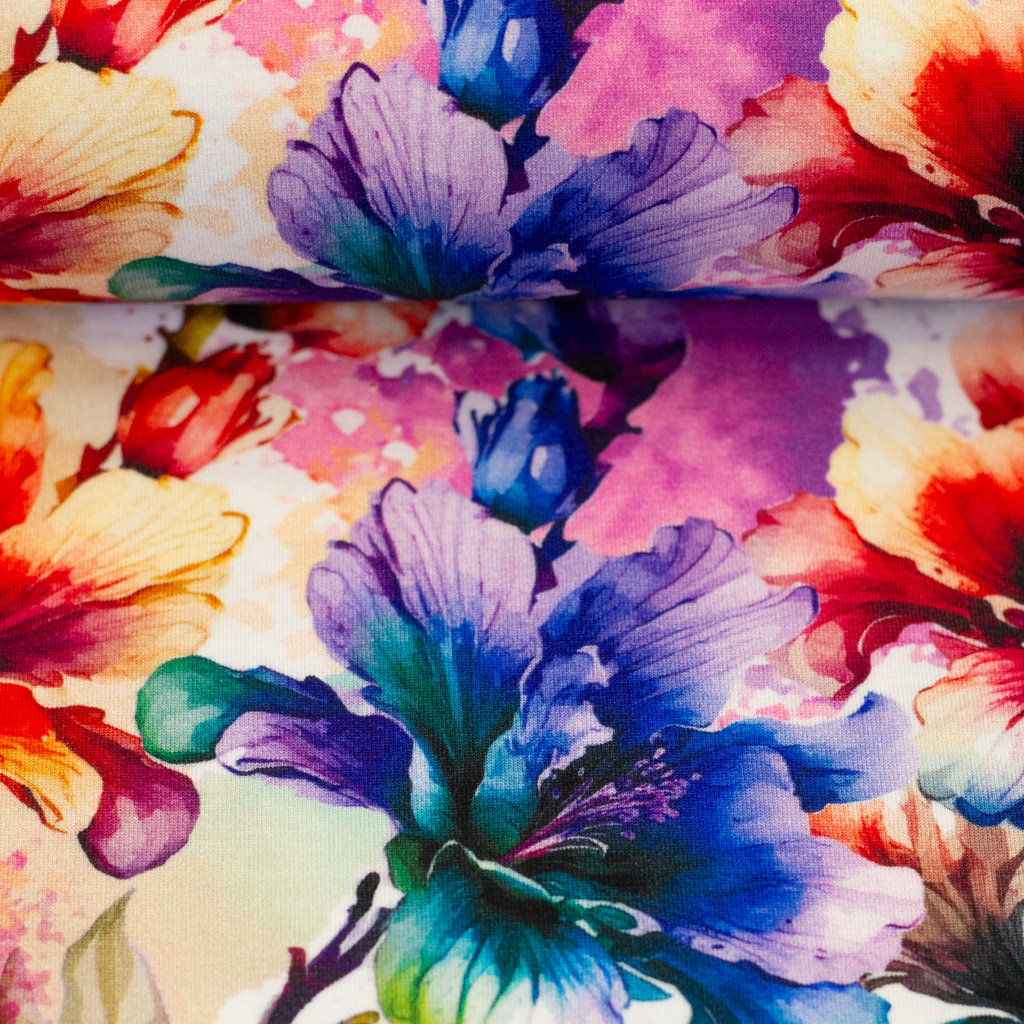 Sion – viscose jersey in multicoloured, on the fabric bolt