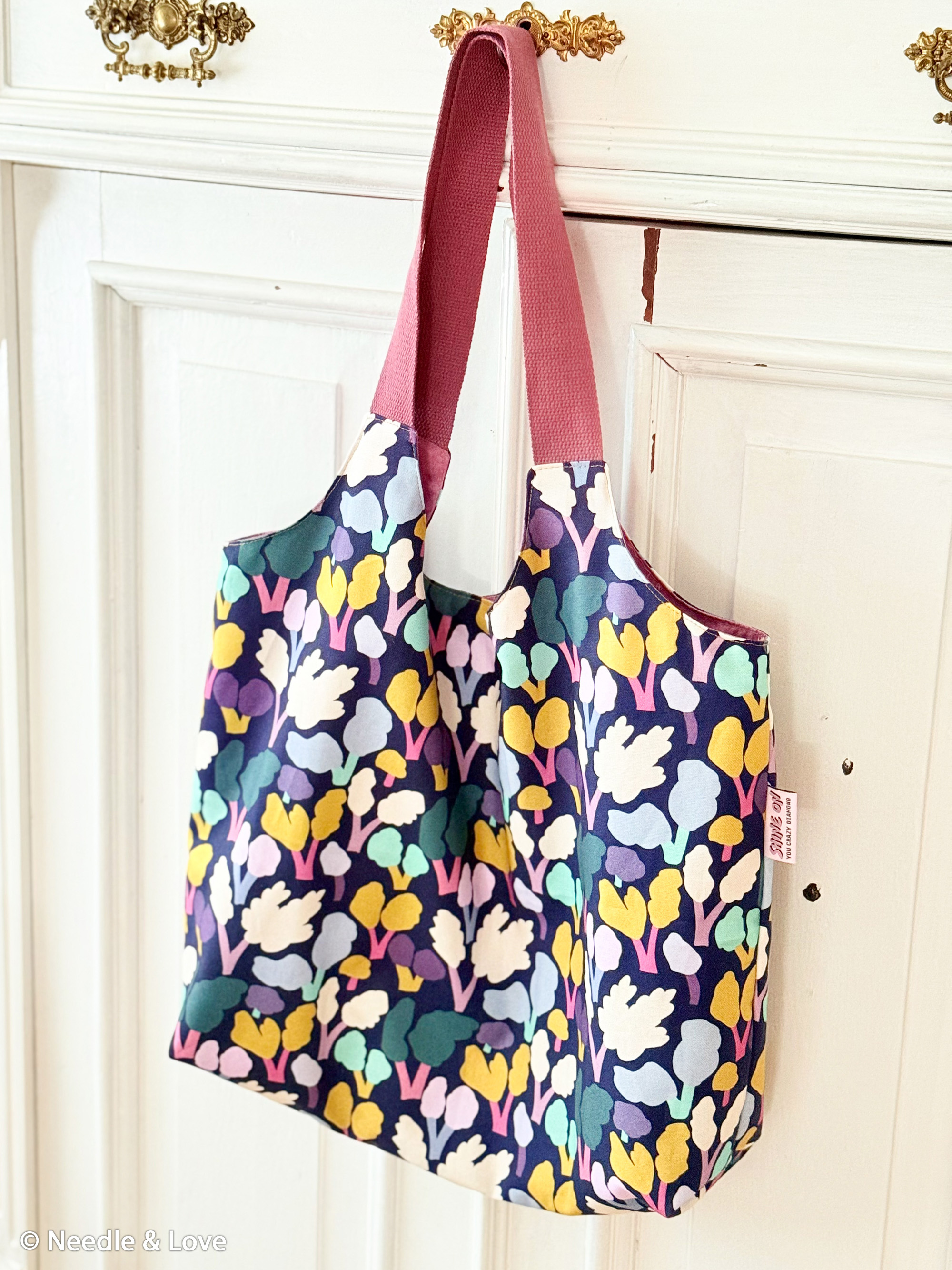 Sewing project by Needle made with And, Love and In The Woods, in dark blue