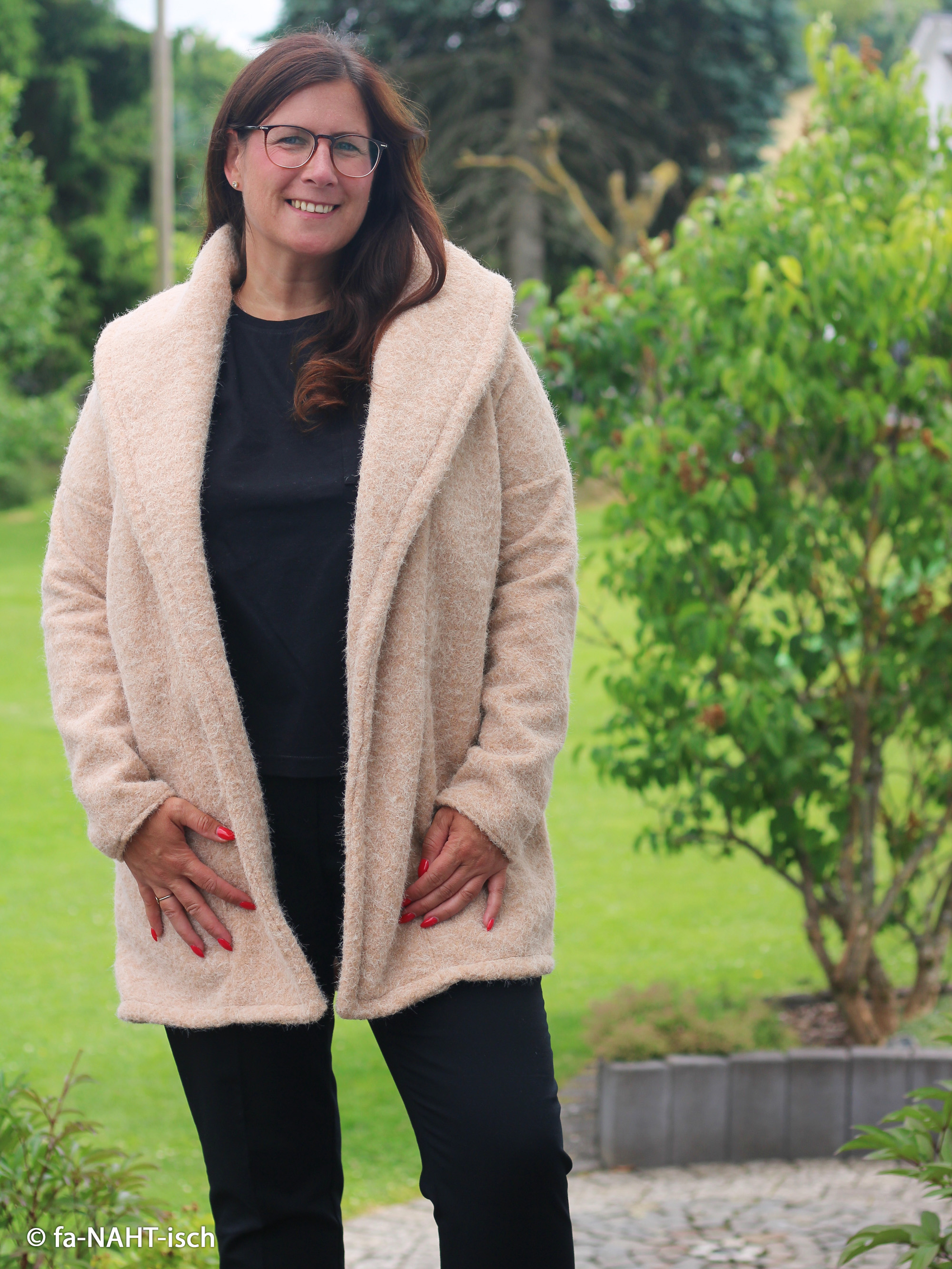 672010 meliert, beige/natur