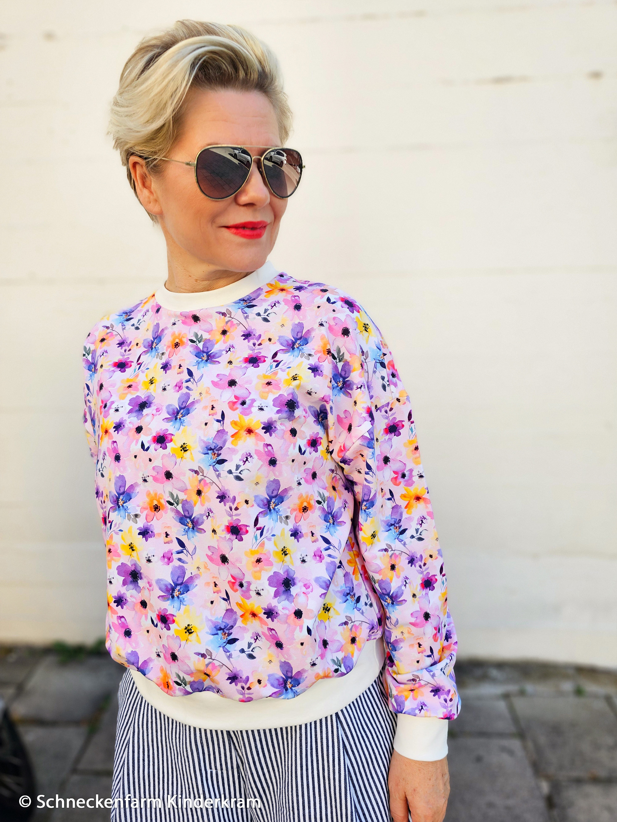 717432 Aquarell Blumen, rosa