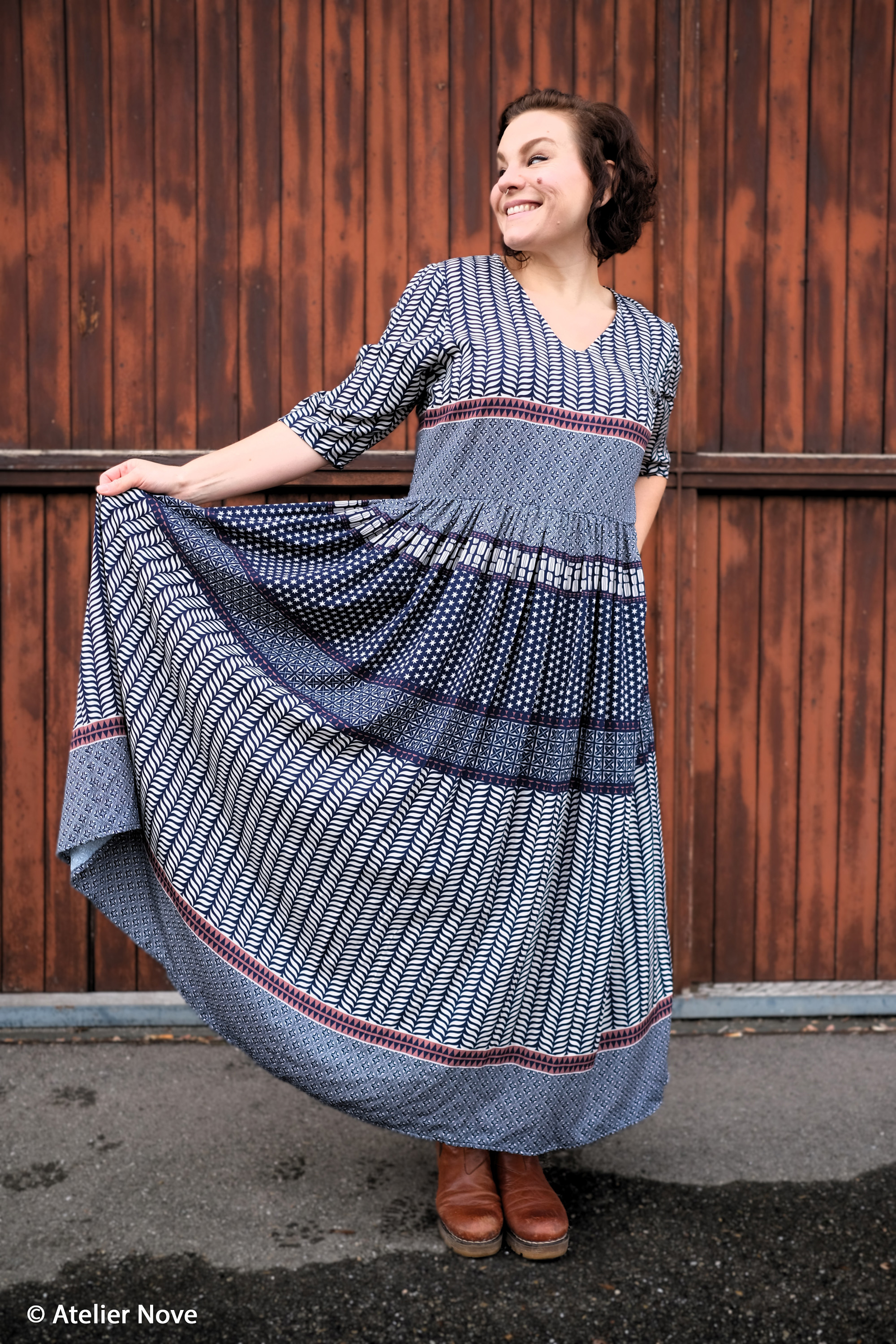 Molina by Bienvenido Colorido, Viskose Webware