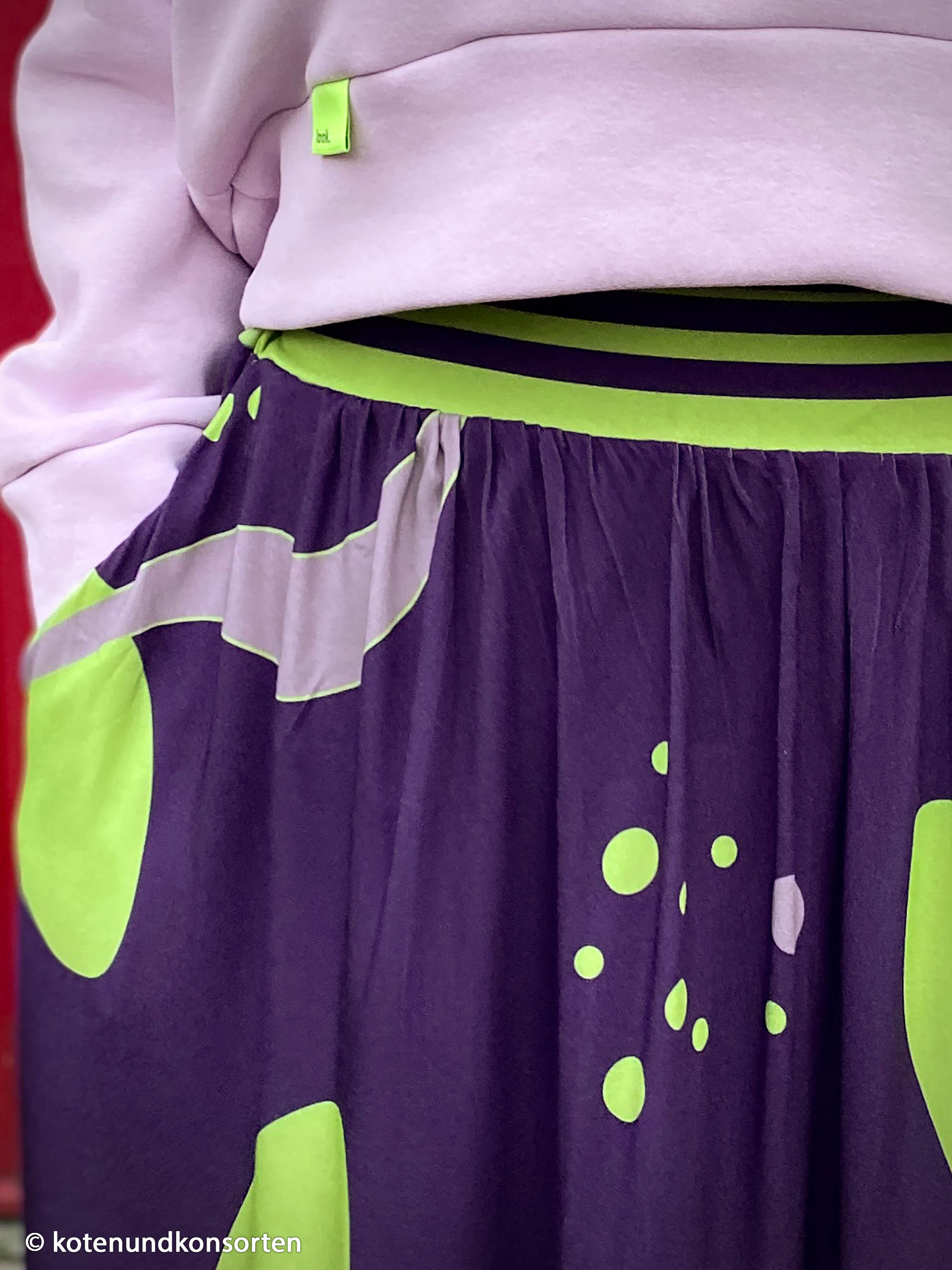 Abstrakt by kibadoo, Viskose Webware