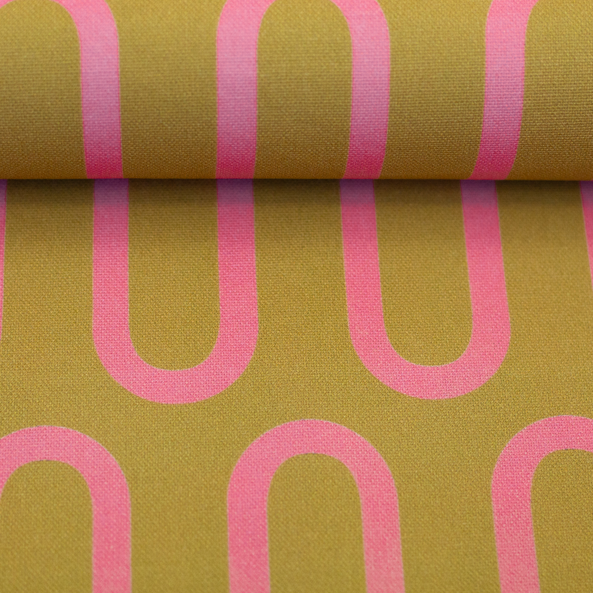 Swing by Cherry Picking in golden yellow, on the fabric bolt