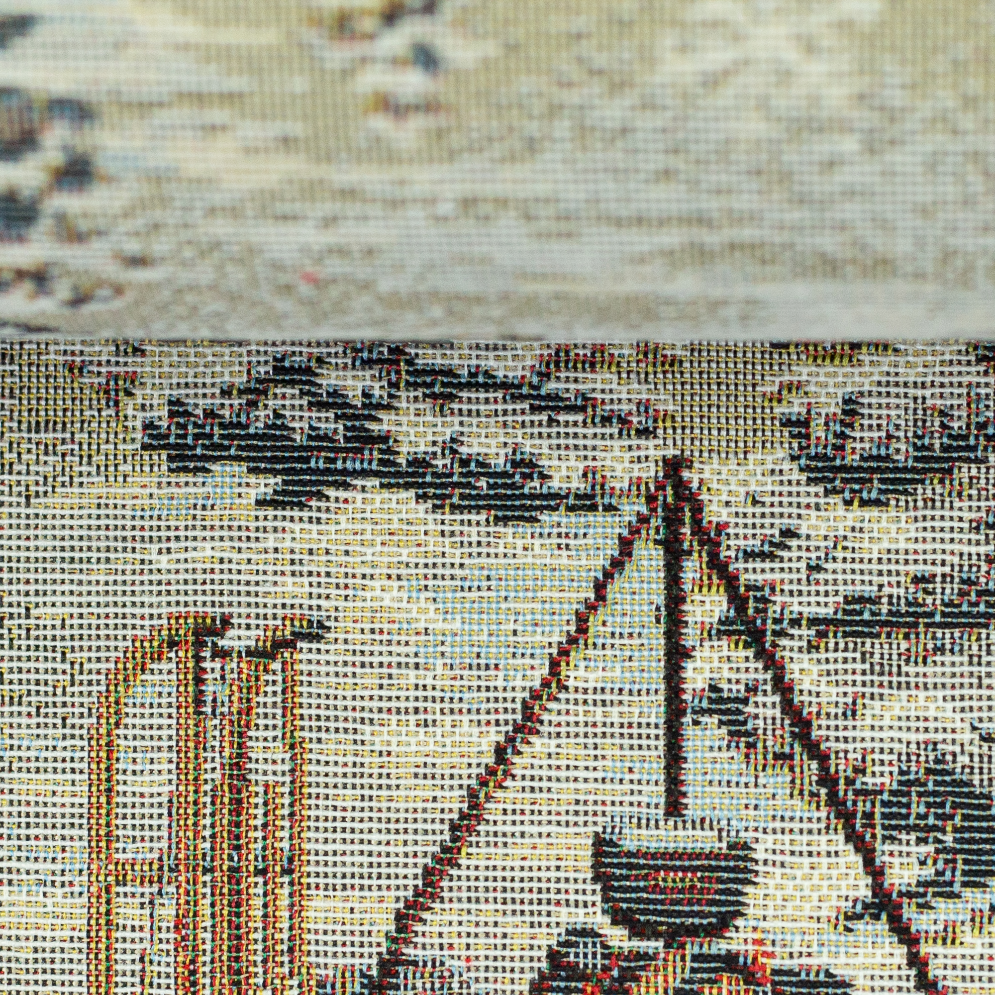 970172 Hirsche, Hütten, beige