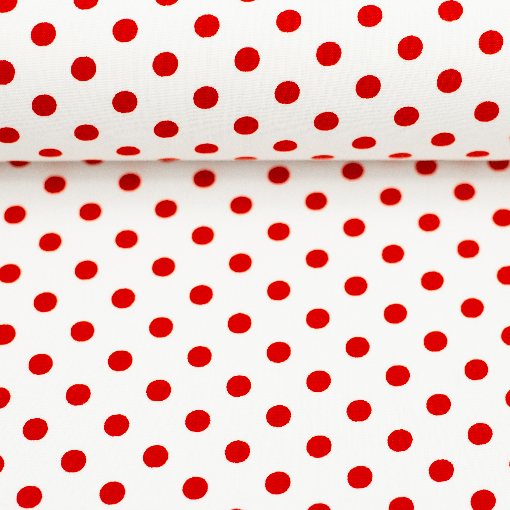 Rotenburg – woven cotton fabric in white, on the fabric bolt