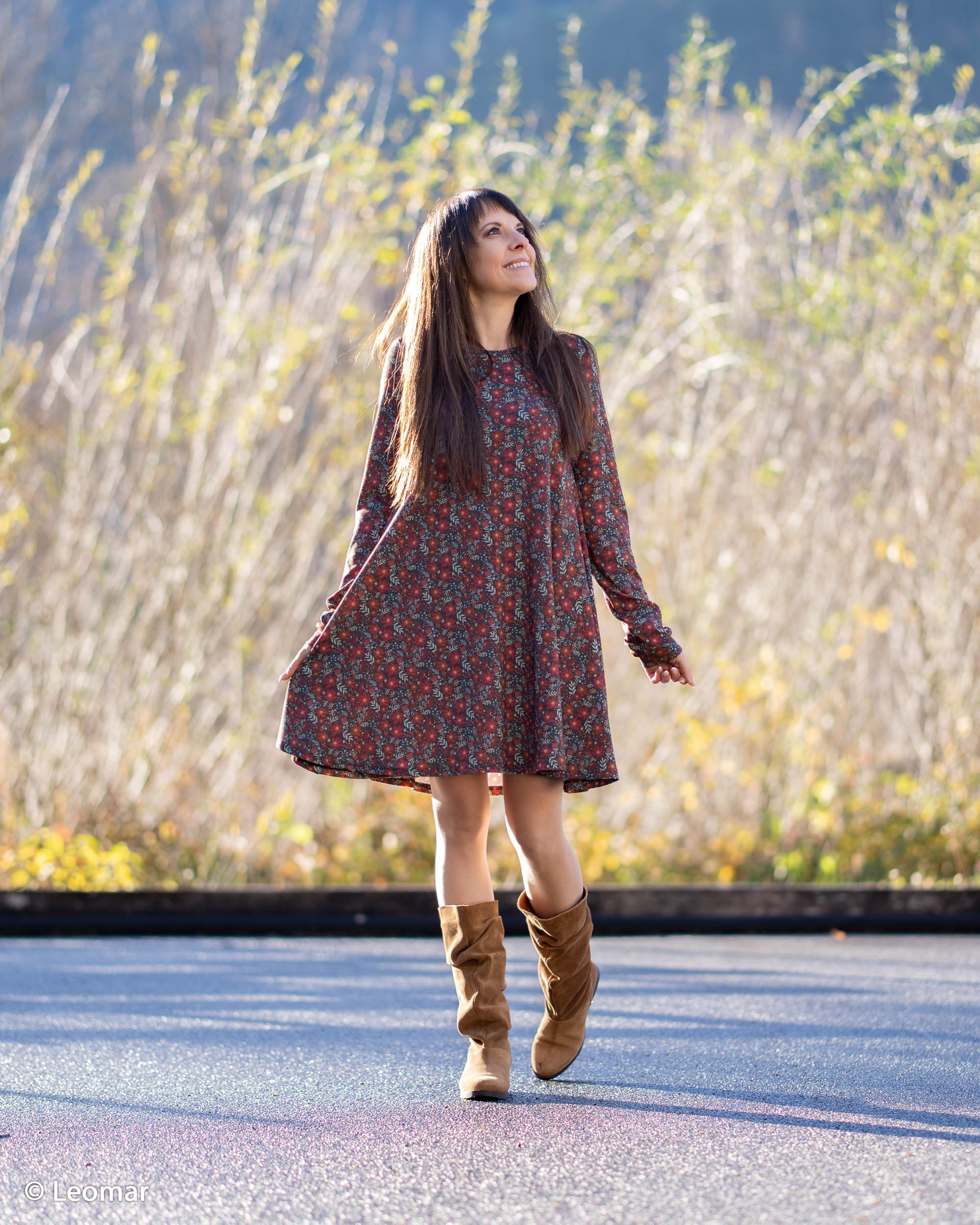 Just Flowers by Bienvenido Colorido, Jersey Baumwolle Modal