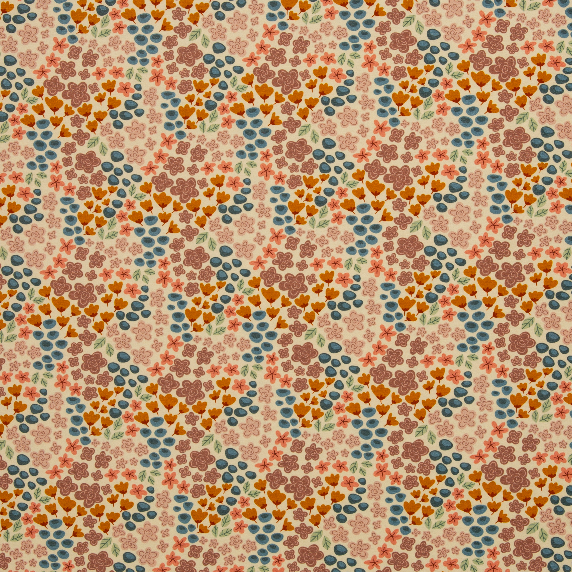 Fleurs by Lausemia, Cotton Jersey