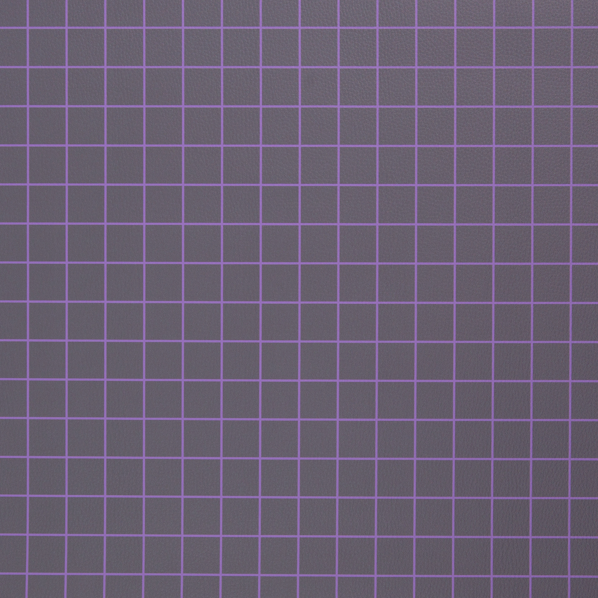 Kunstleder Happy Collection dunkelgrau mit Karos - 40 cm Ausschnitt