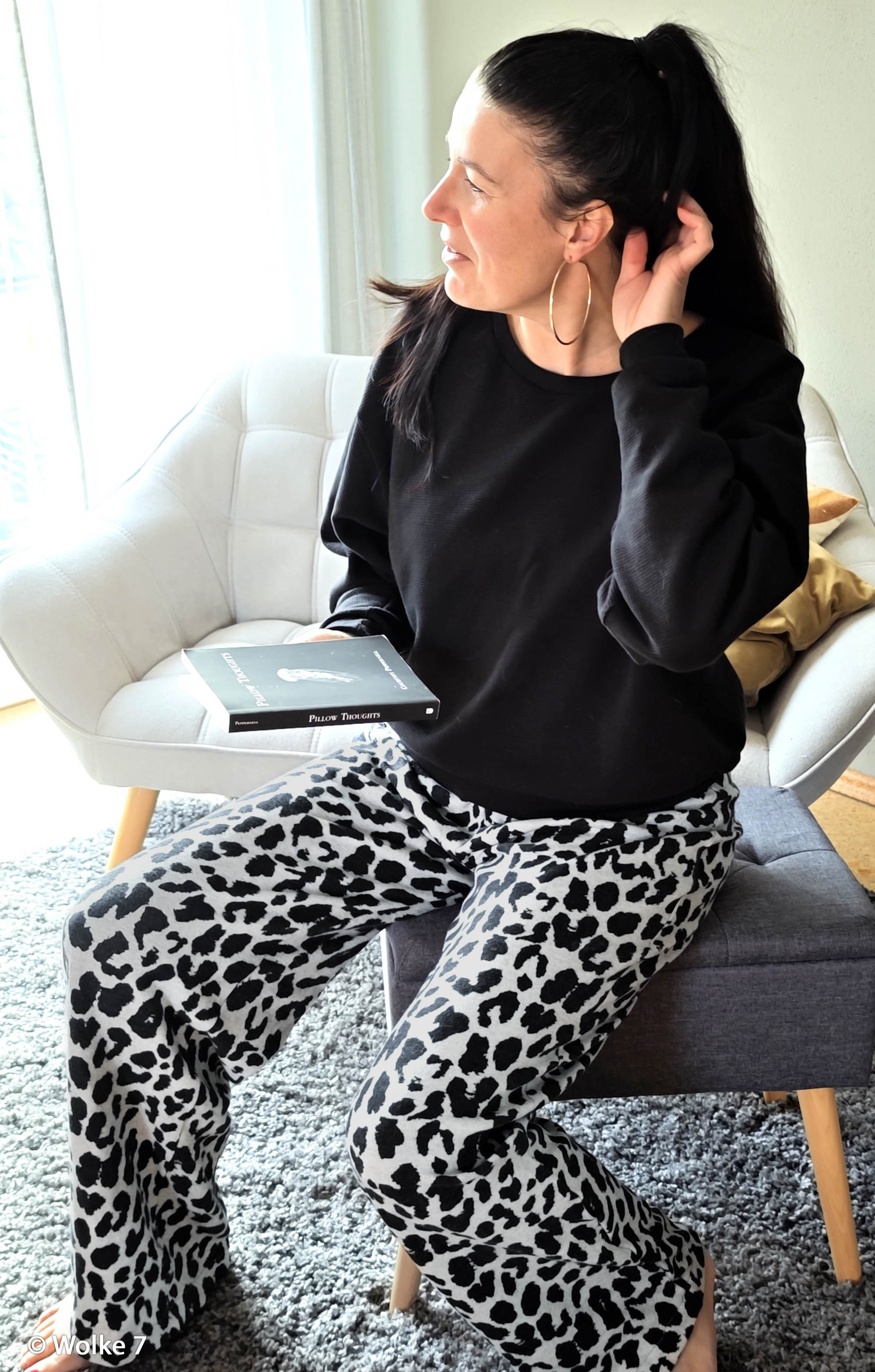 200299 Leo, schwarz/naturweiß