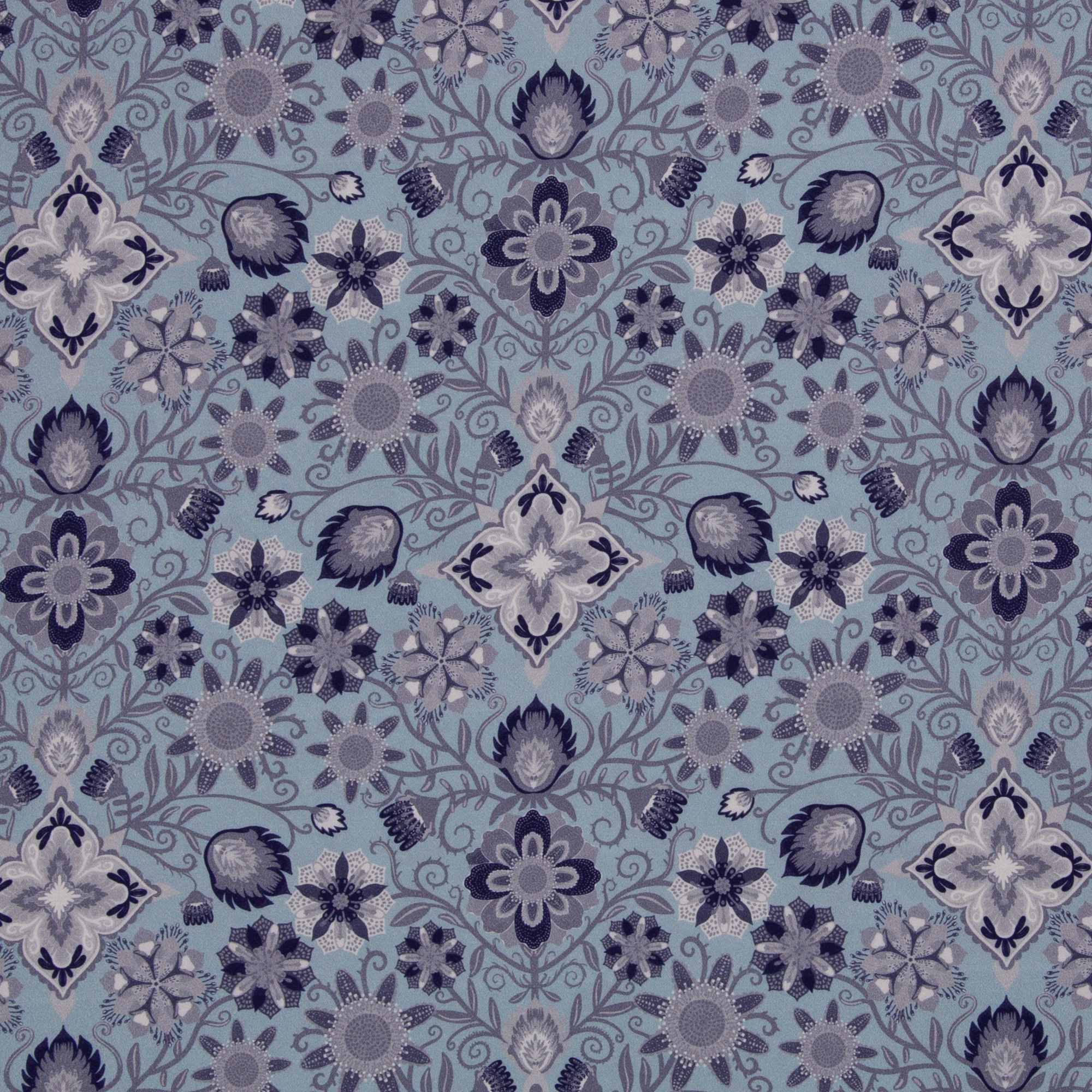 Tropical Flowers Viskose by Bienvenido Colorido, Viskose Webware Tropical Flowers Viskose by Bienvenido Colorido, Viskose Webware