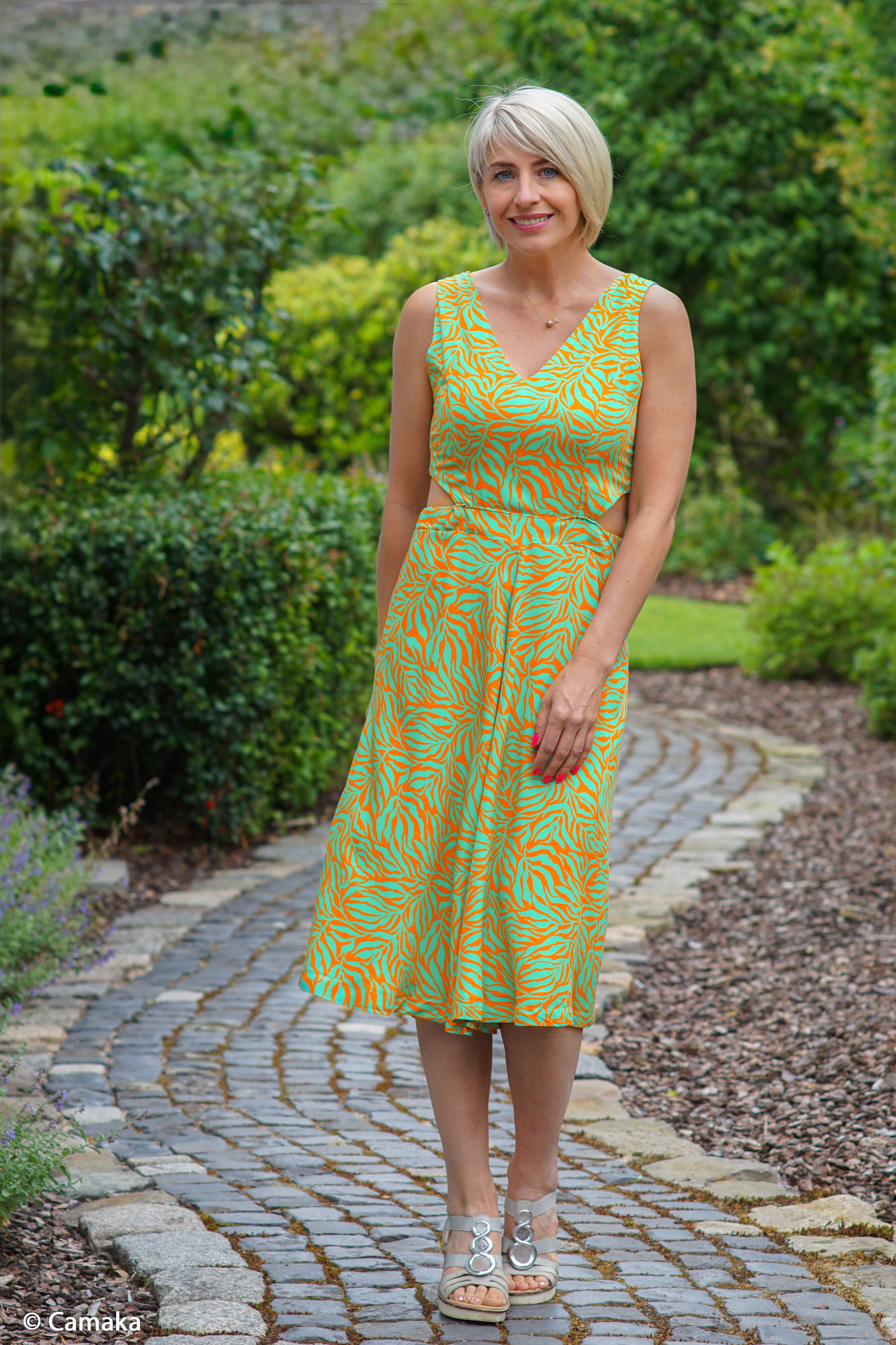 Zebra Jungle by Bienvenido Colorido, Viskose Webware Zebra Jungle by Bienvenido Colorido, Viskose Webware