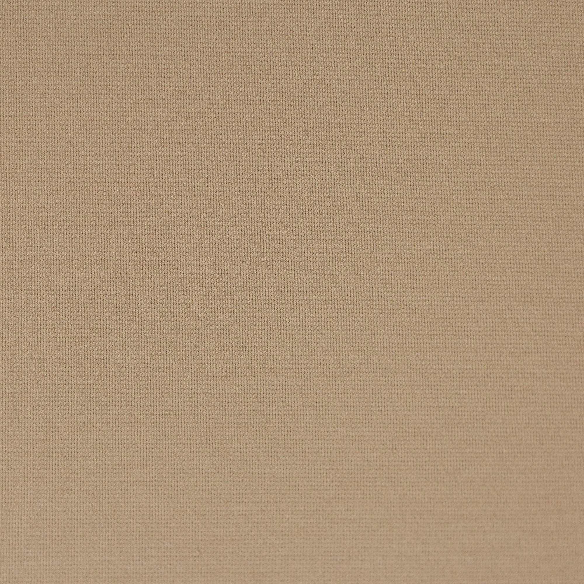 Modena – Romanitjersey in beige, 10 cm-Detailausschnitt