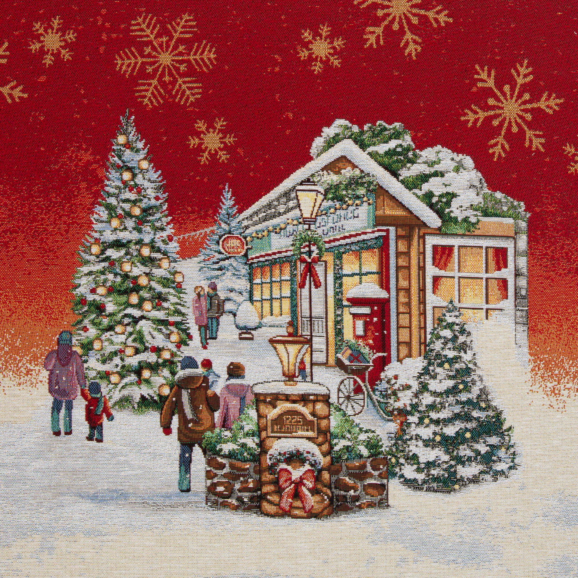 Christmas Pillow, Tapestry, Christmas, ca. 45x45cm Christmas Pillow, Tapestry, Christmas, ca. 45x45cm