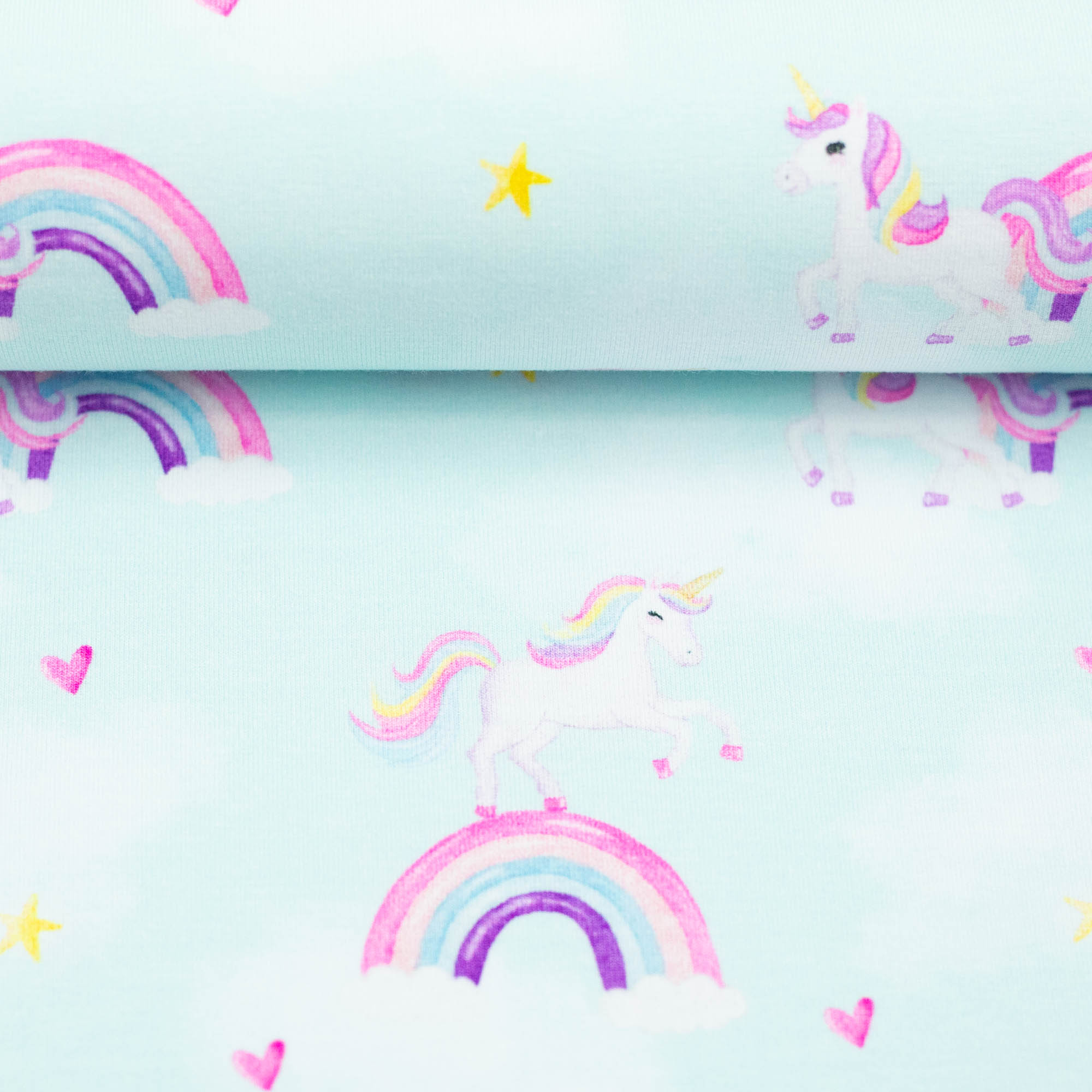 Magische Märchenwelt by Sabine Marschall, Jersey Baumwolle