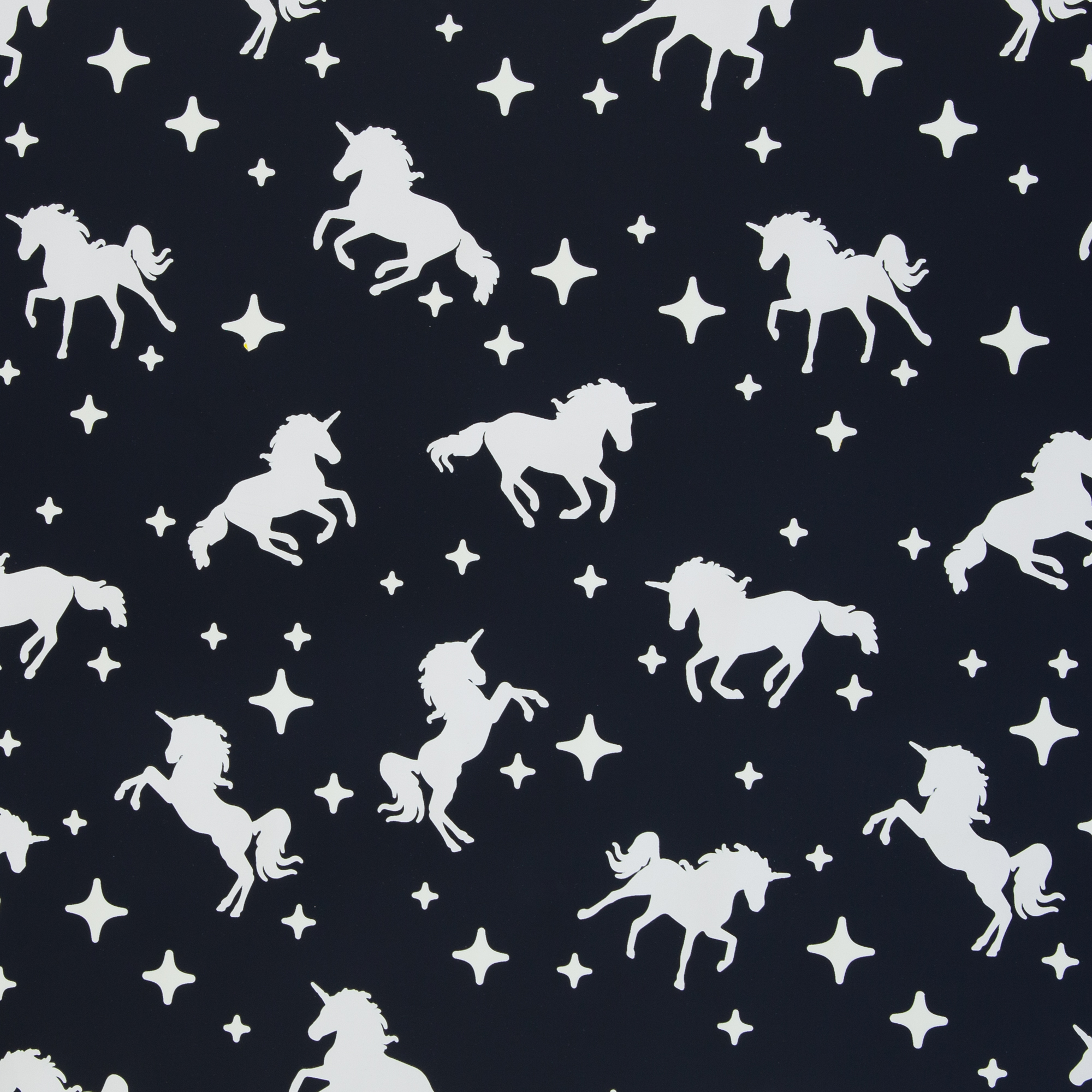 Regendorf Farbwechsel, Regenjackenstoff, Unicorns, dark blue