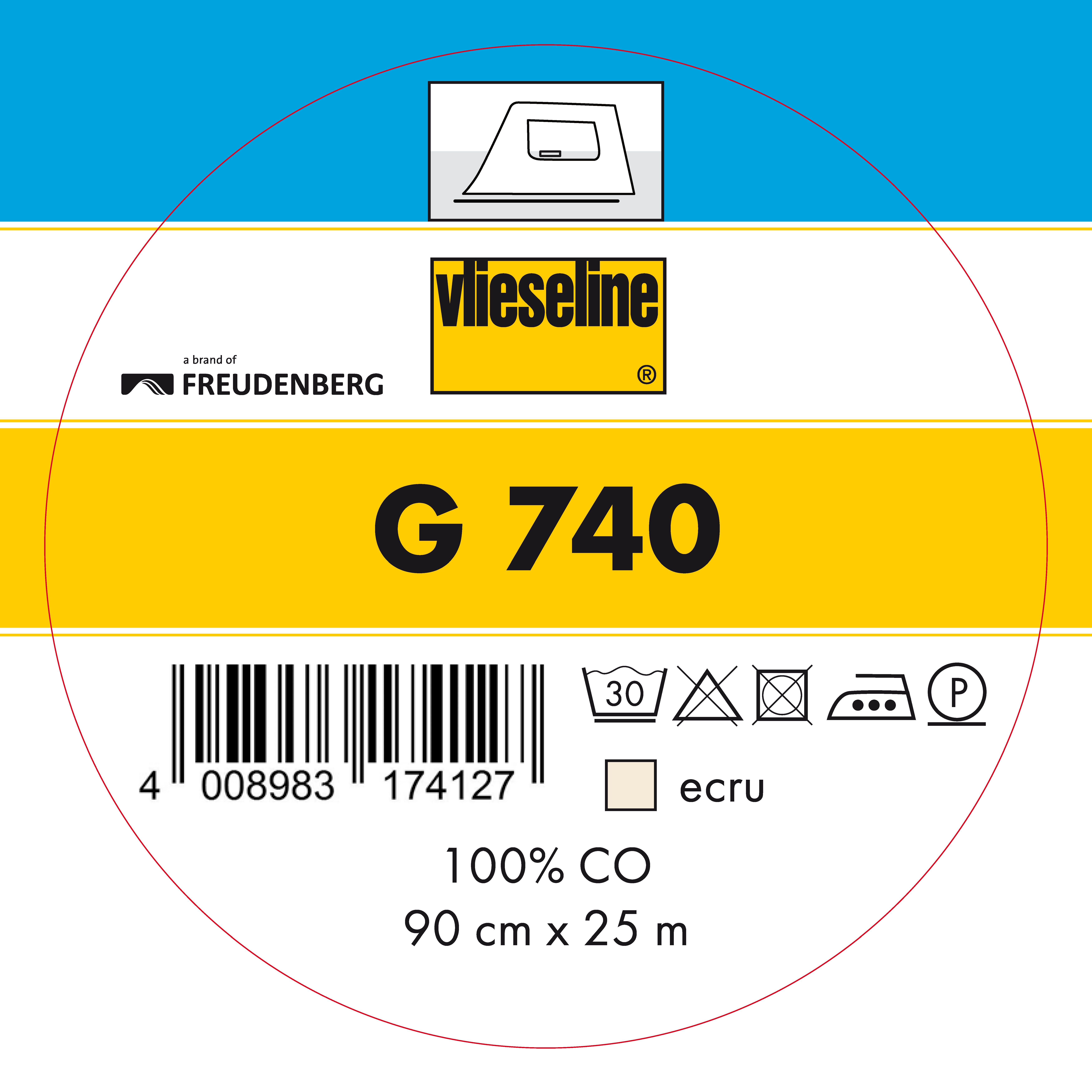 Gewebeeinlage  G 740, Gewebeeinlage