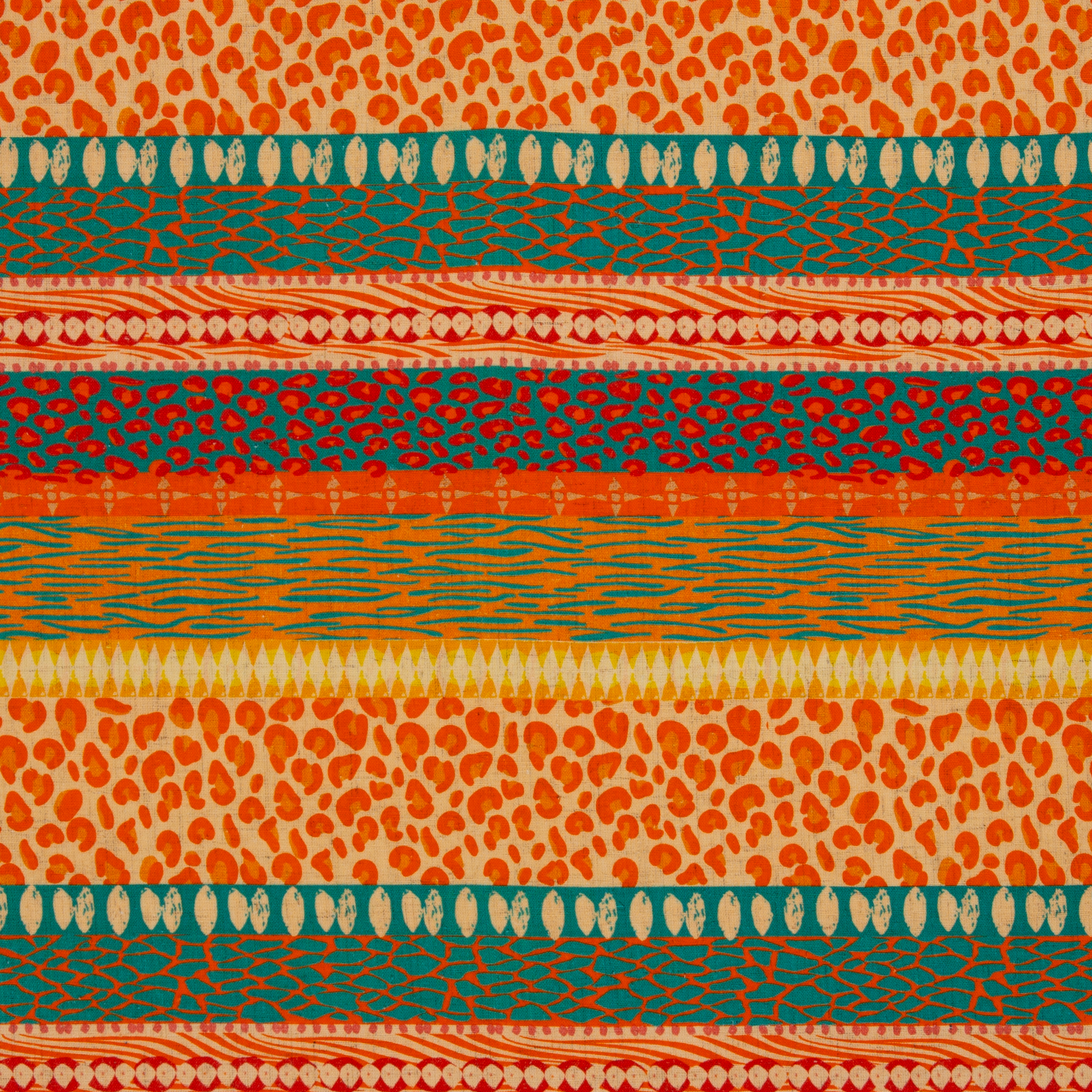Wild Stripes by Bienvenido Colorido, Mixed fabric
