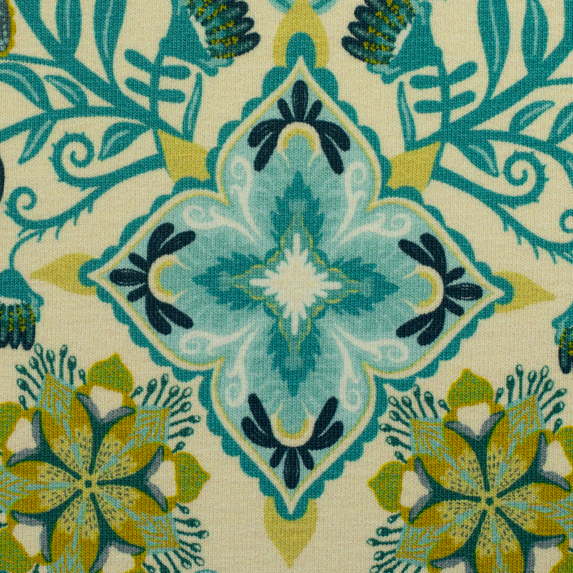 Tropical Flowers by Bienvenido Colorido, French Terry Tropical Flowers by Bienvenido Colorido, French Terry