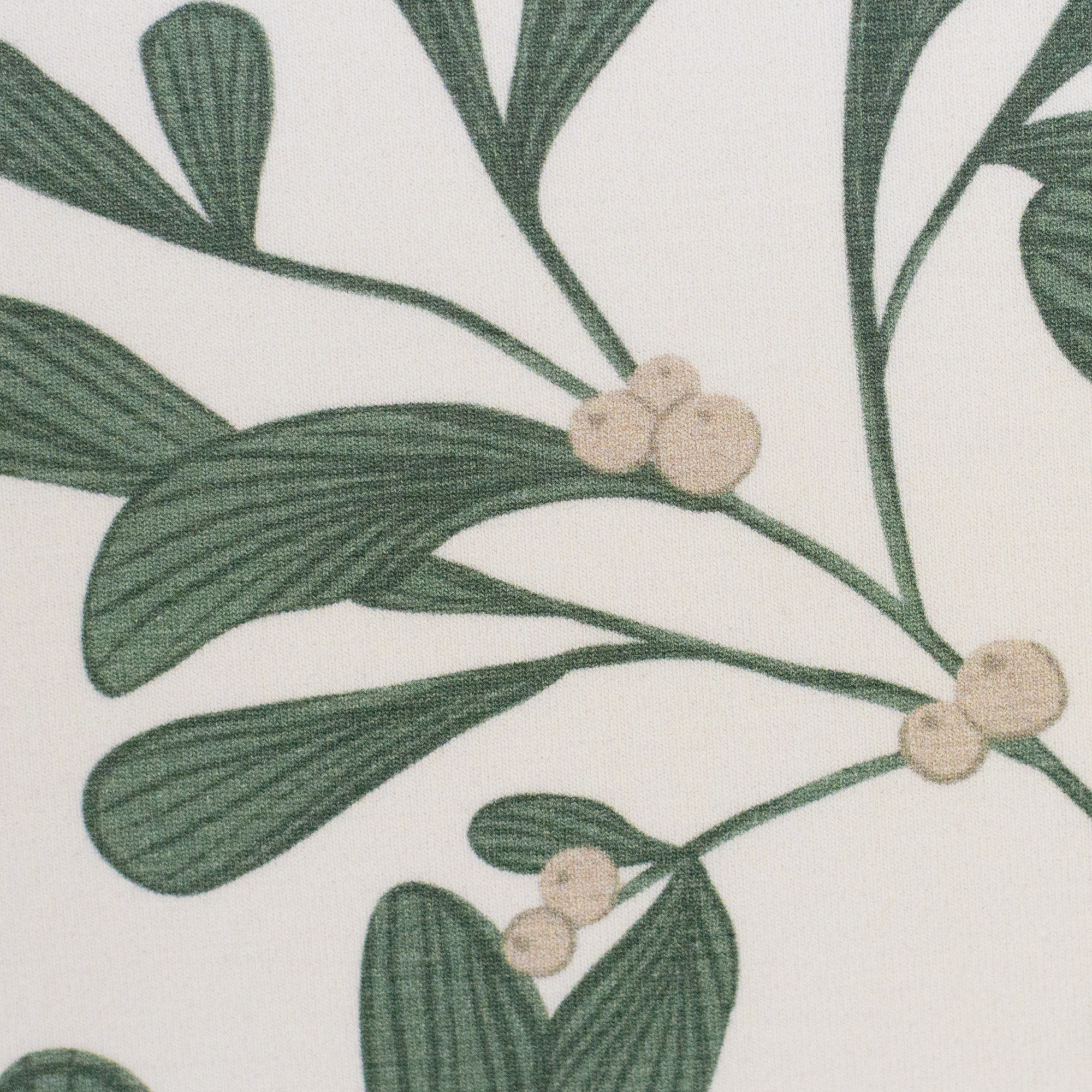 Mistletoe by Lausemia, Cotton Jersey