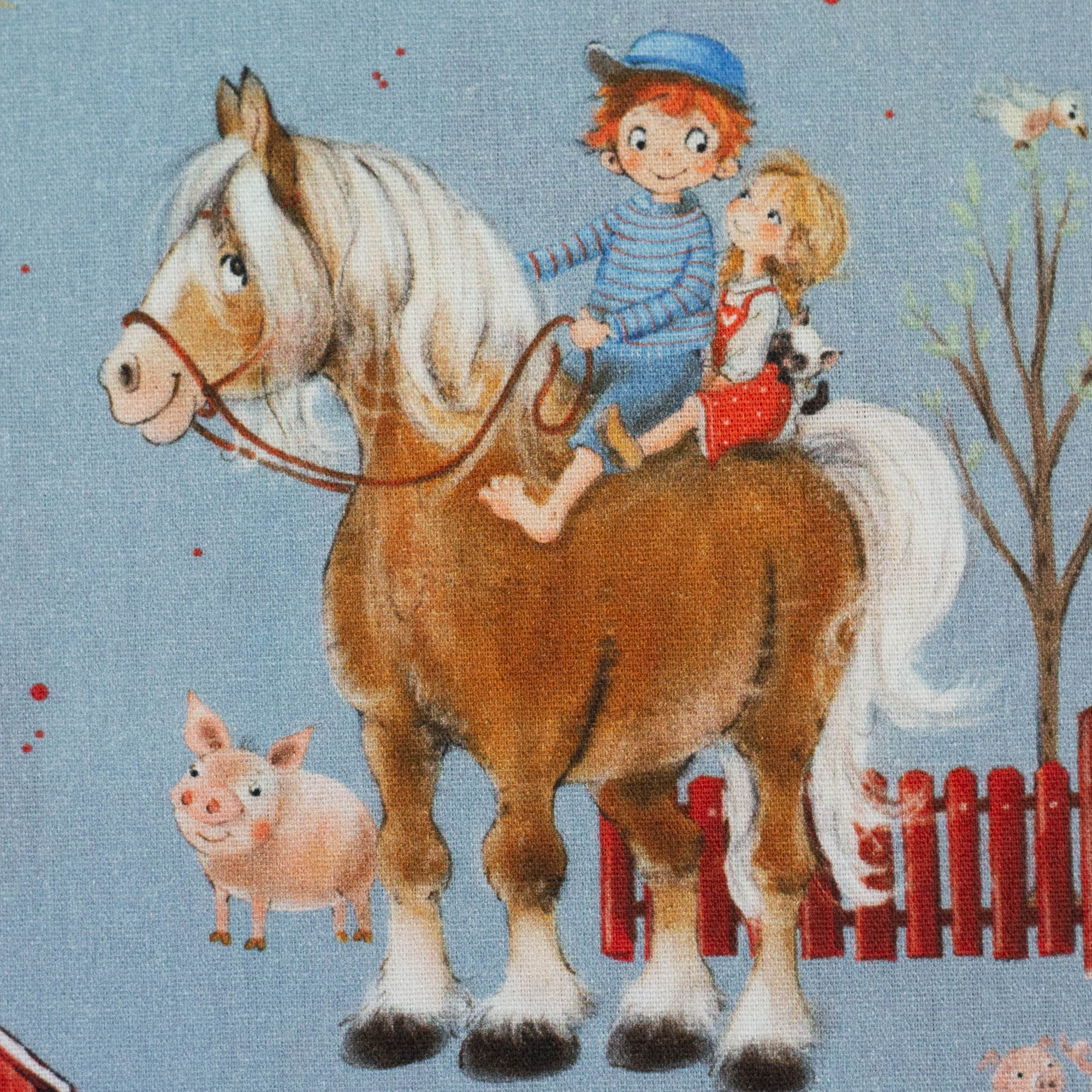 Lausbub, Baumwolle Webware