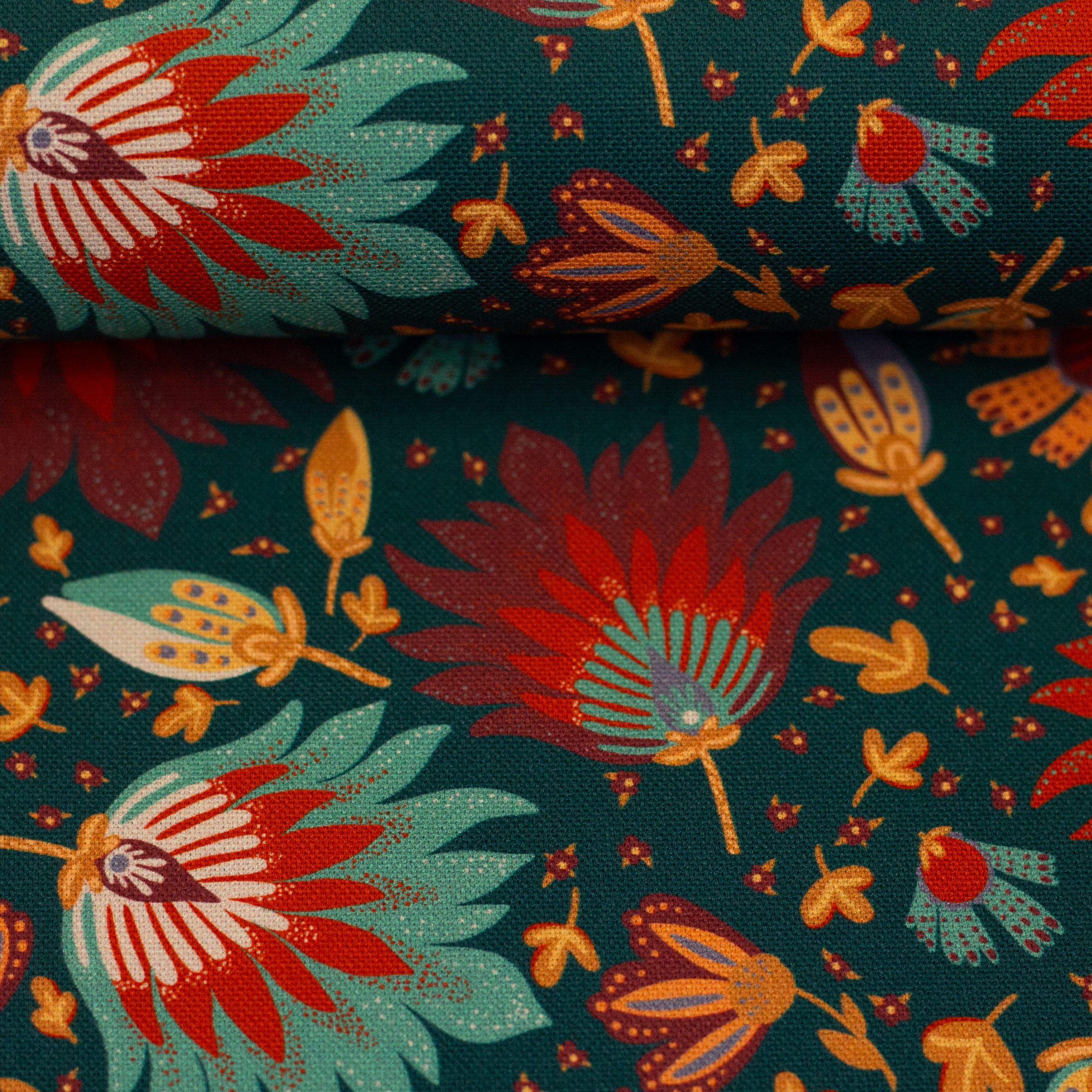 Bold Blooms by Bienvenido Colorido, Canvas