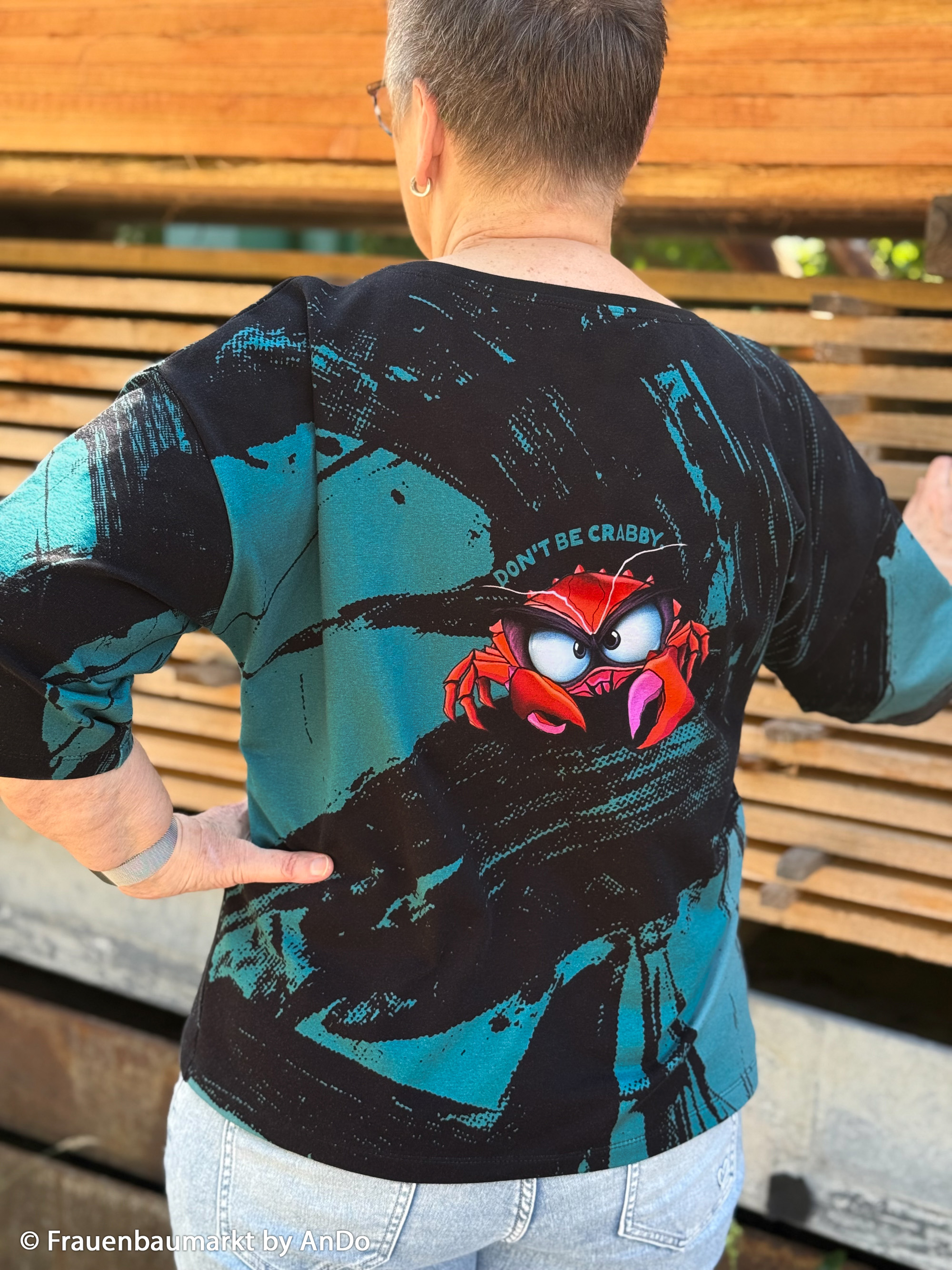 100266 Krabbe, smaragd, ca. 85 cm