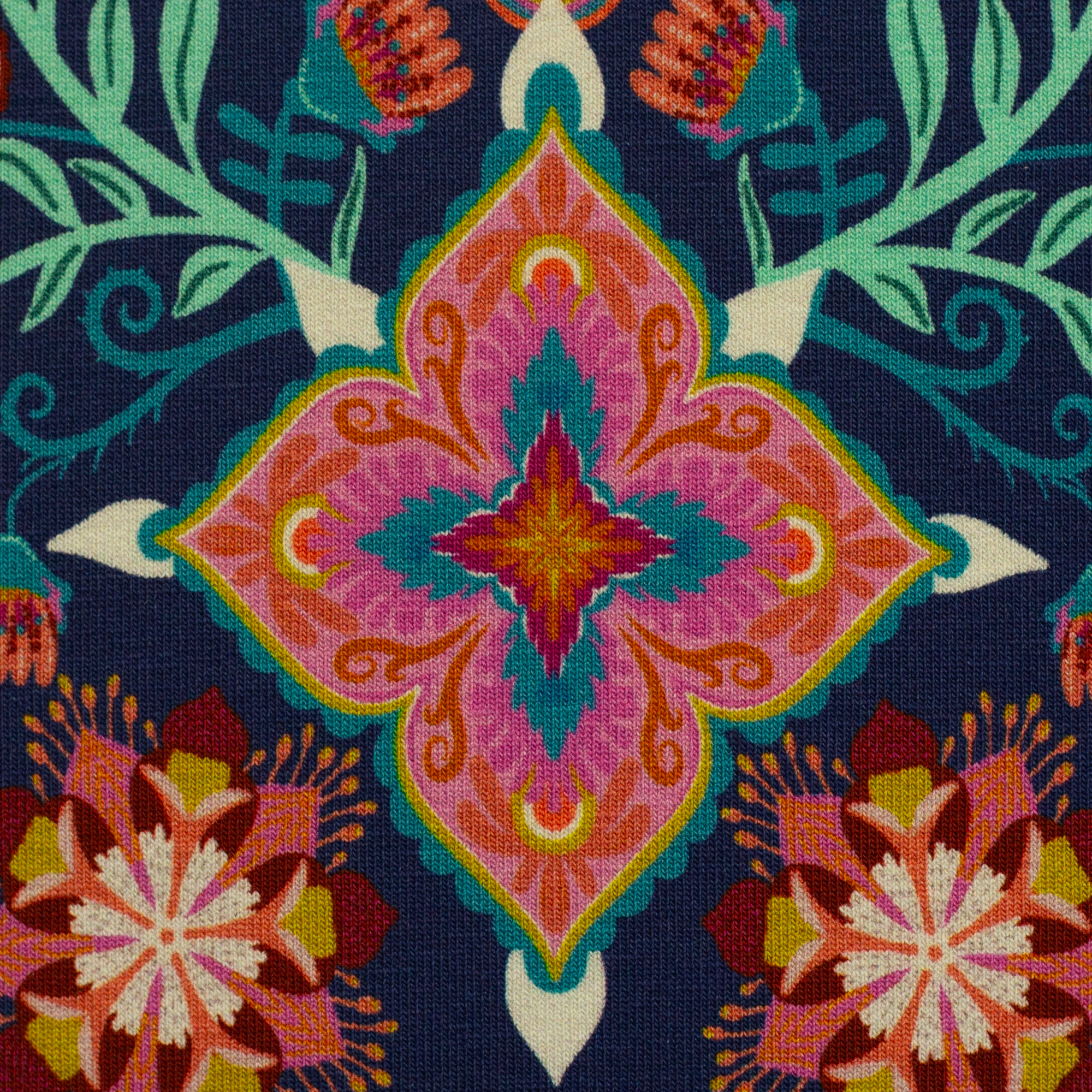 Tropical Flowers by Bienvenido Colorido, French Terry Tropical Flowers by Bienvenido Colorido, French Terry