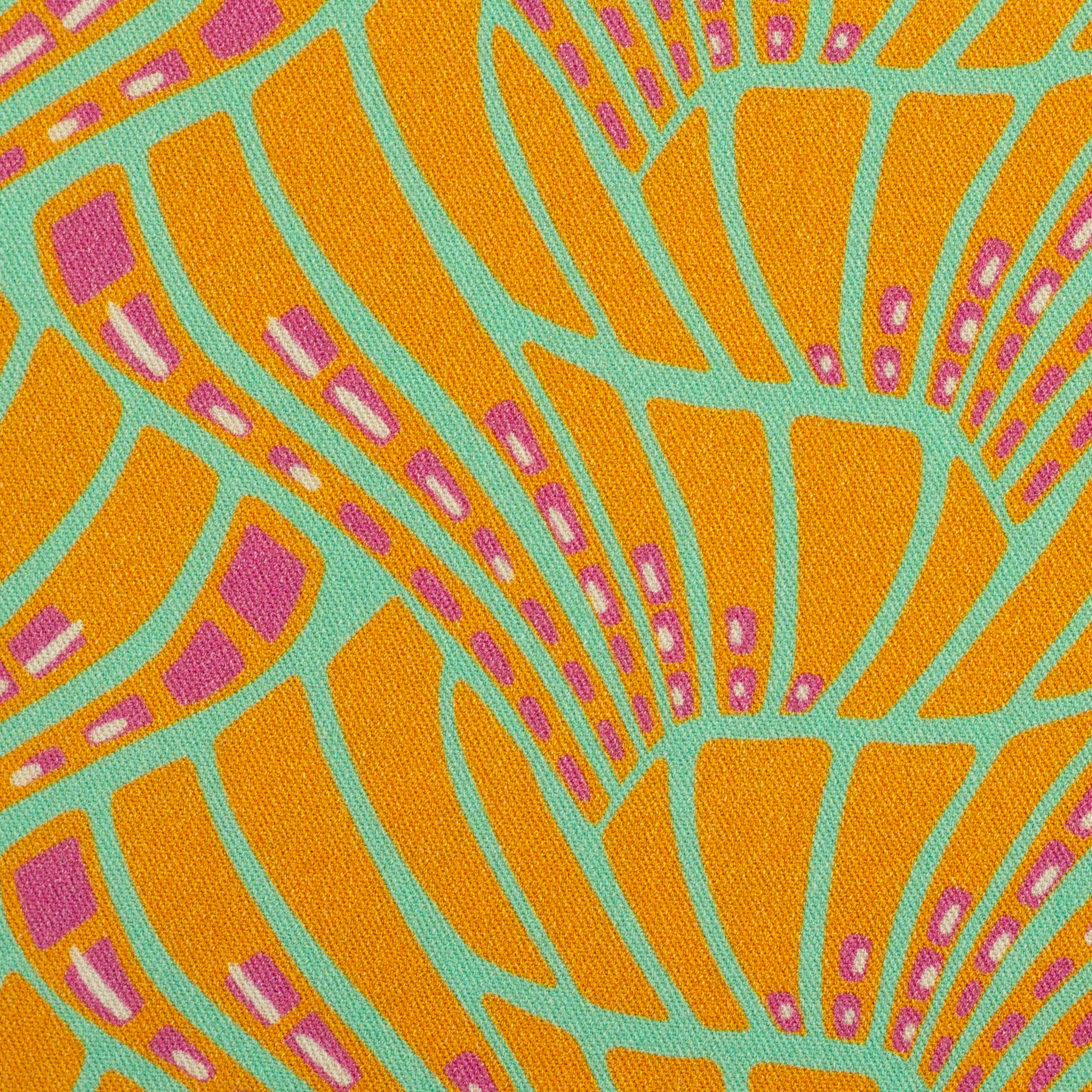 Vienna Coral by Bienvenido Colorido, Viskose Webware Vienna Coral by Bienvenido Colorido, Viskose Webware