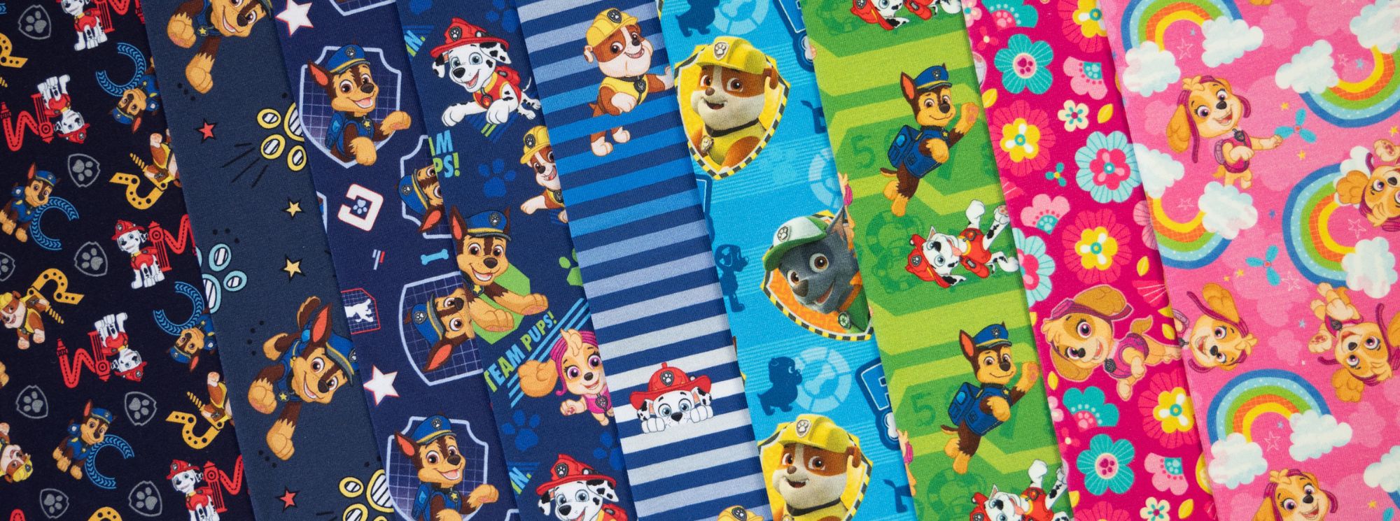 Slider zu Baumwolljersey Paw Patrol