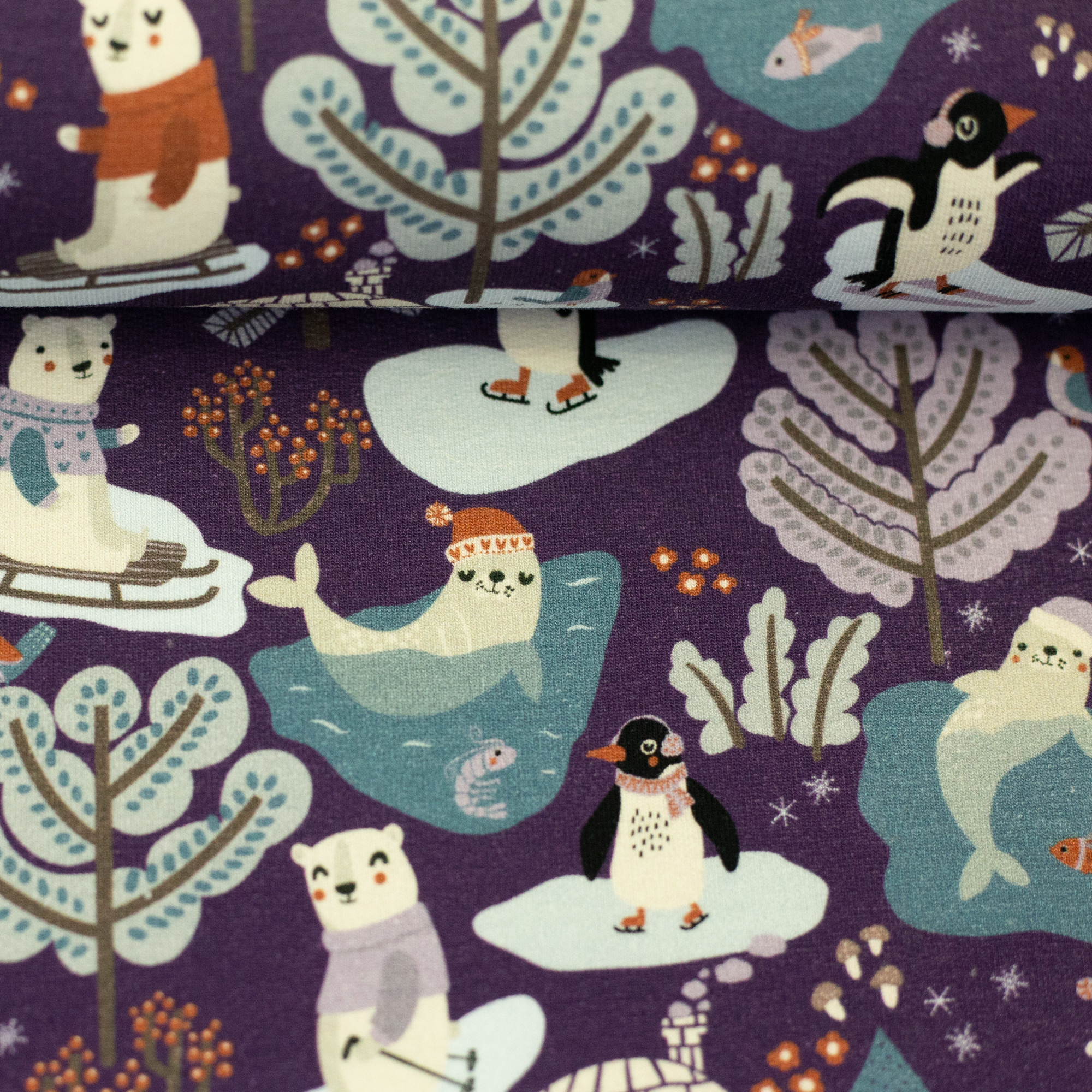 Polar Playtime by Bienvenido Colorido, French Terry