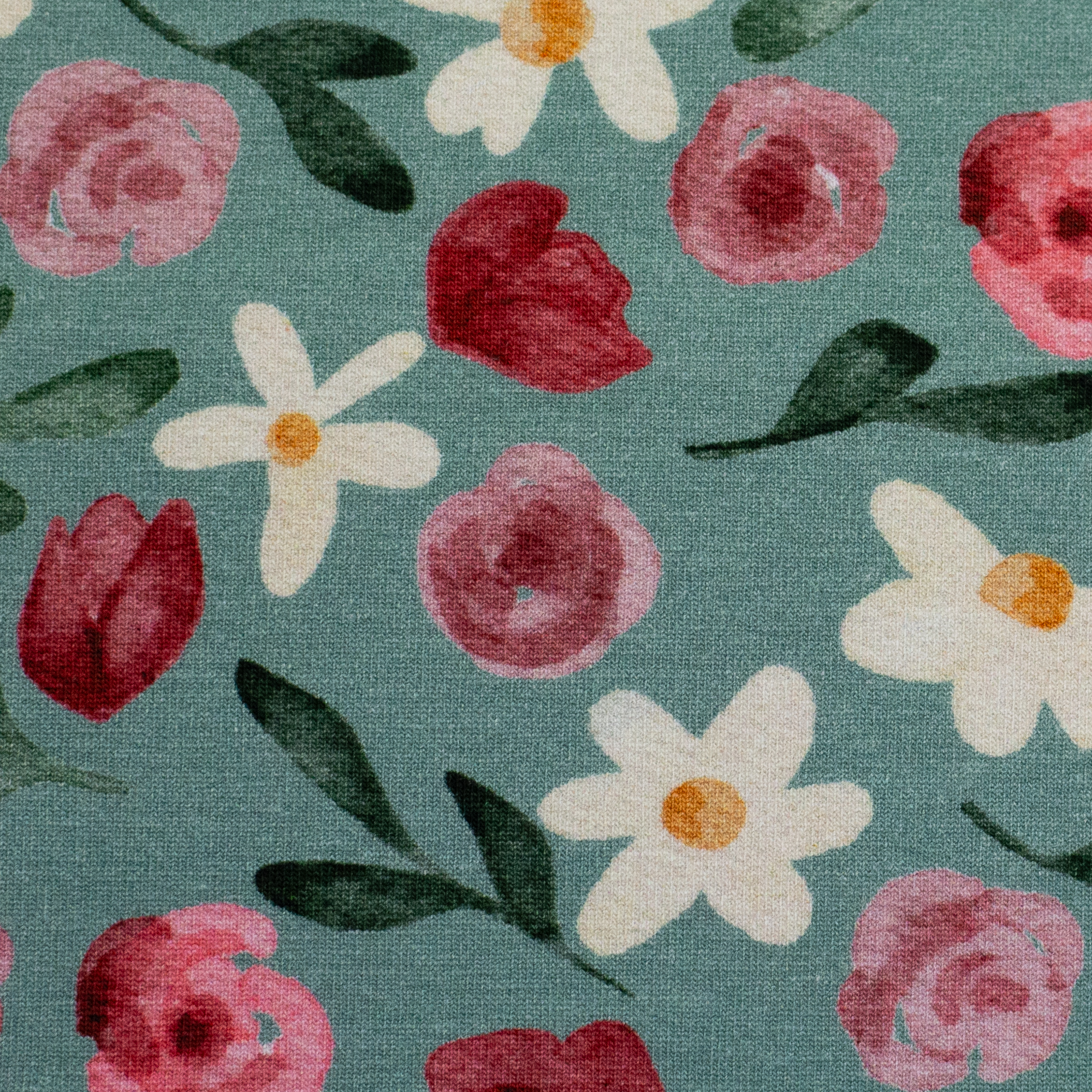 Fleurs by Lausemia, Cotton Jersey