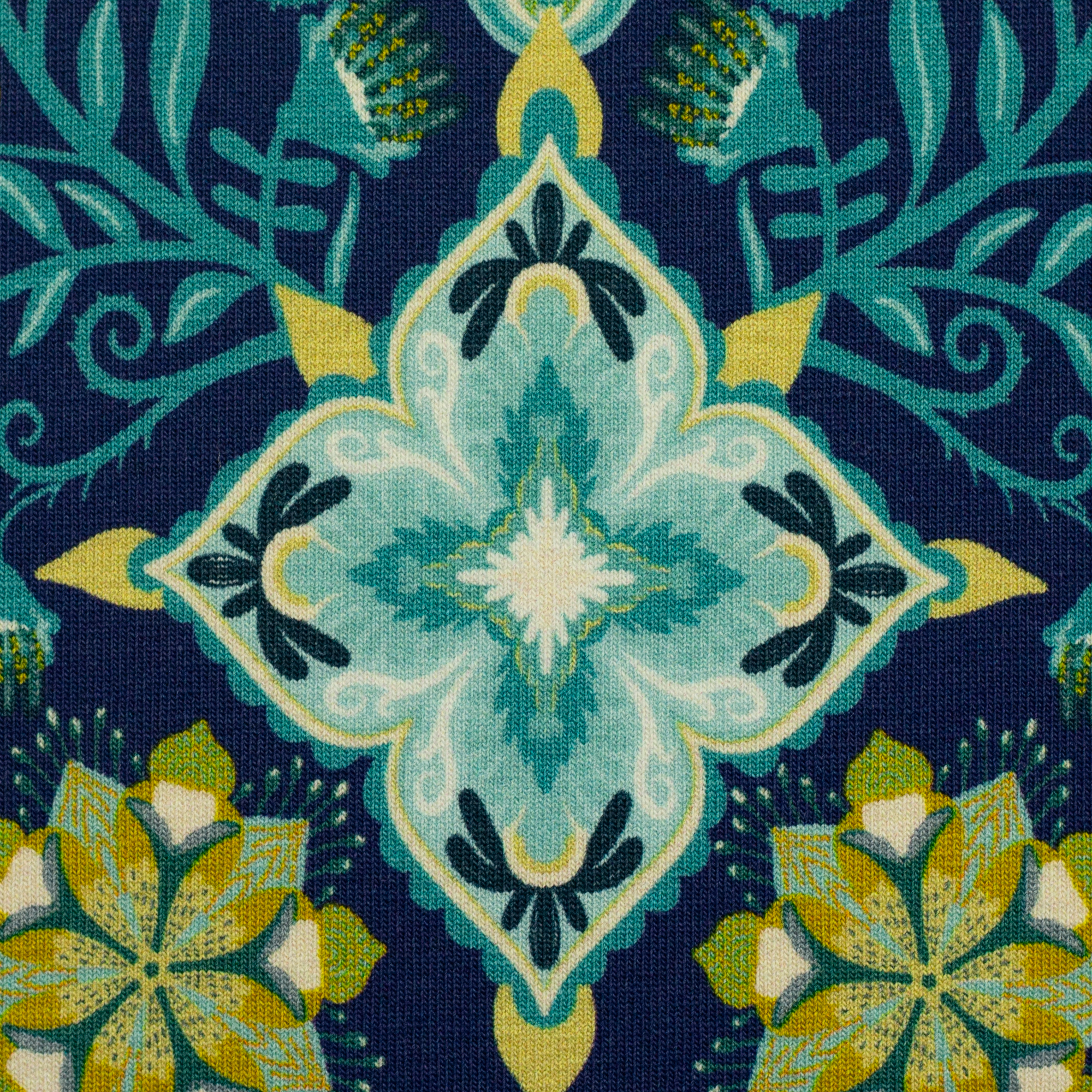 Tropical Flowers by Bienvenido Colorido, French Terry Tropical Flowers by Bienvenido Colorido, French Terry