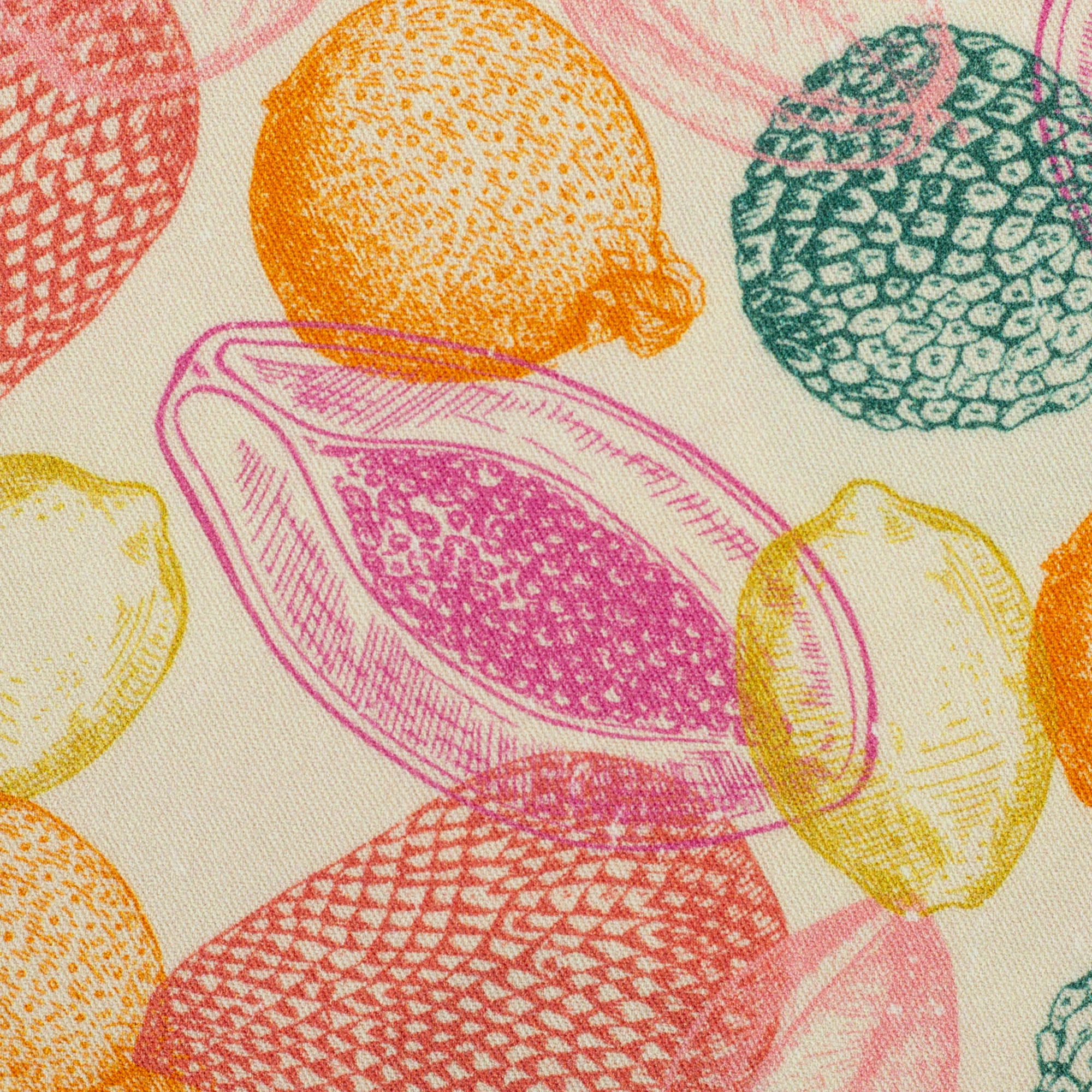 Fruit by Bienvenido Colorido, Viskose Webware Fruit by Bienvenido Colorido, Viskose Webware