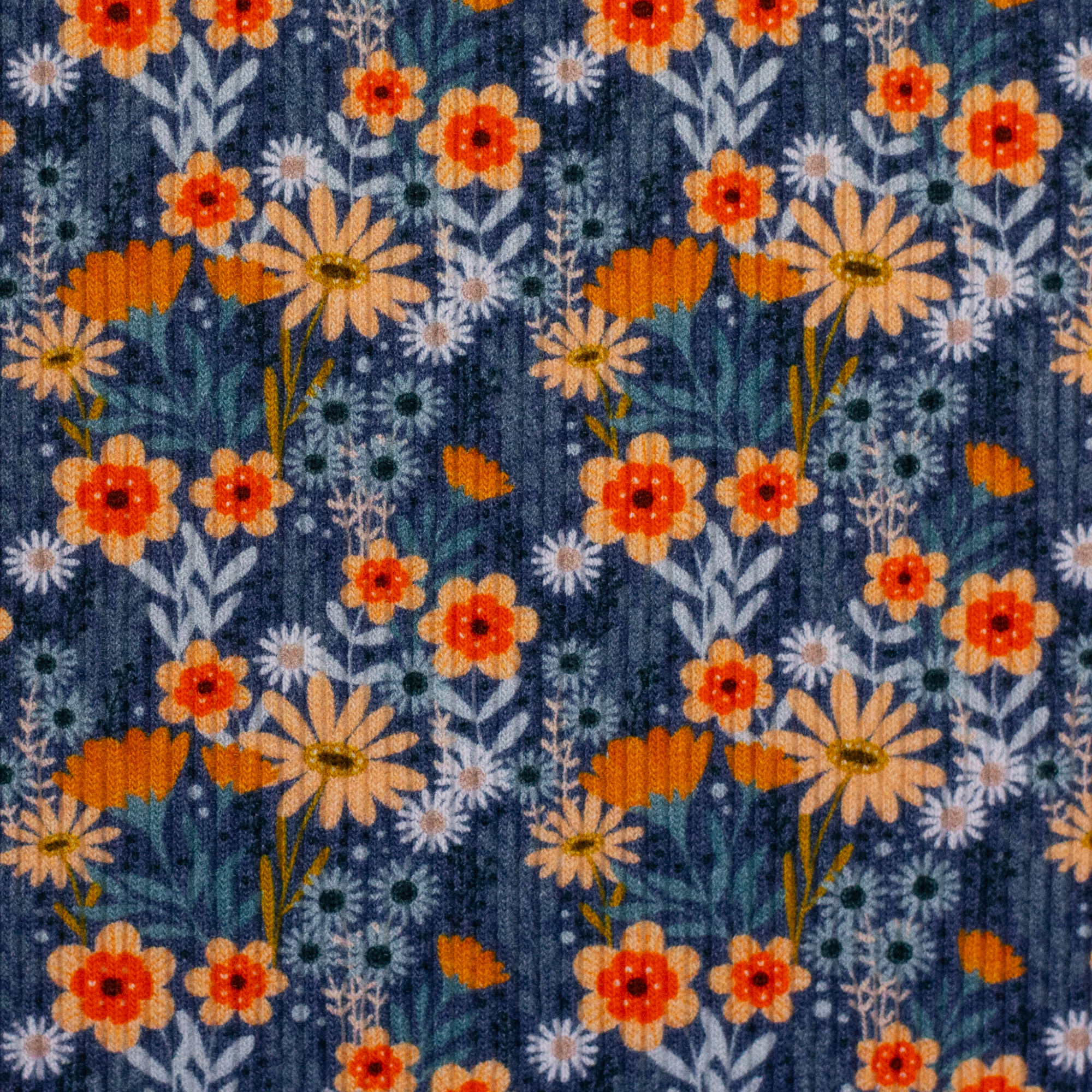 Sunny Meadow by Claire´s Creative Forest, Rib Jersey