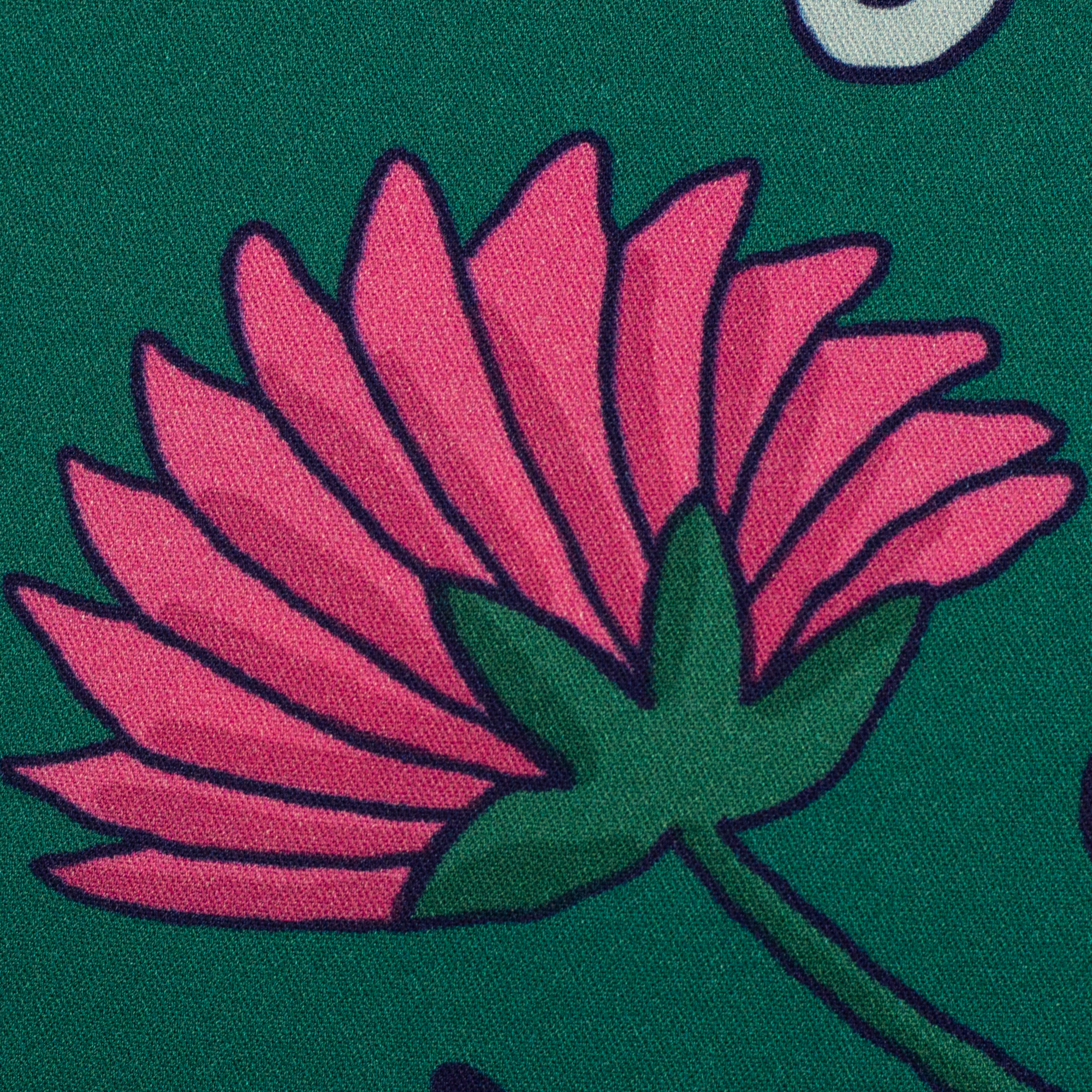 Flower Meadow by Emjo Design, Woven Viscose