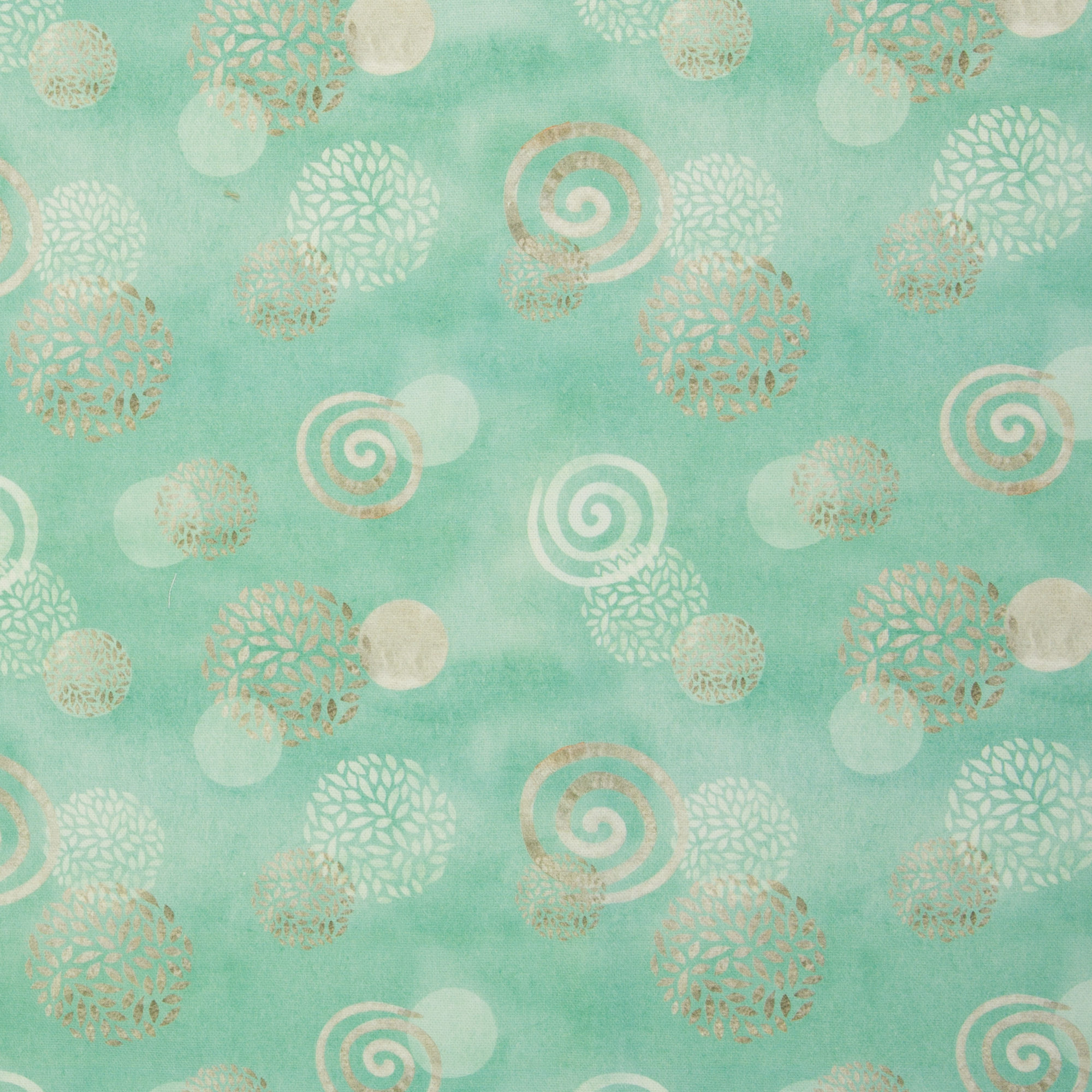 Wilma – decorative fabric in mint, 40 cm section
