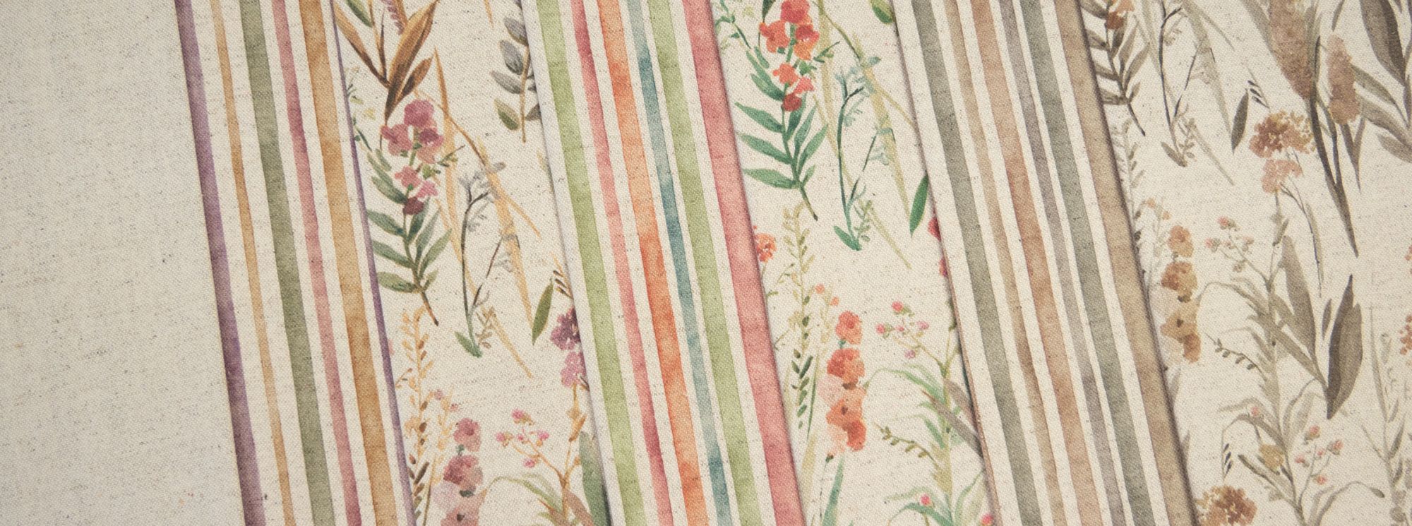 Dekostoff Linda und Trimari Slider