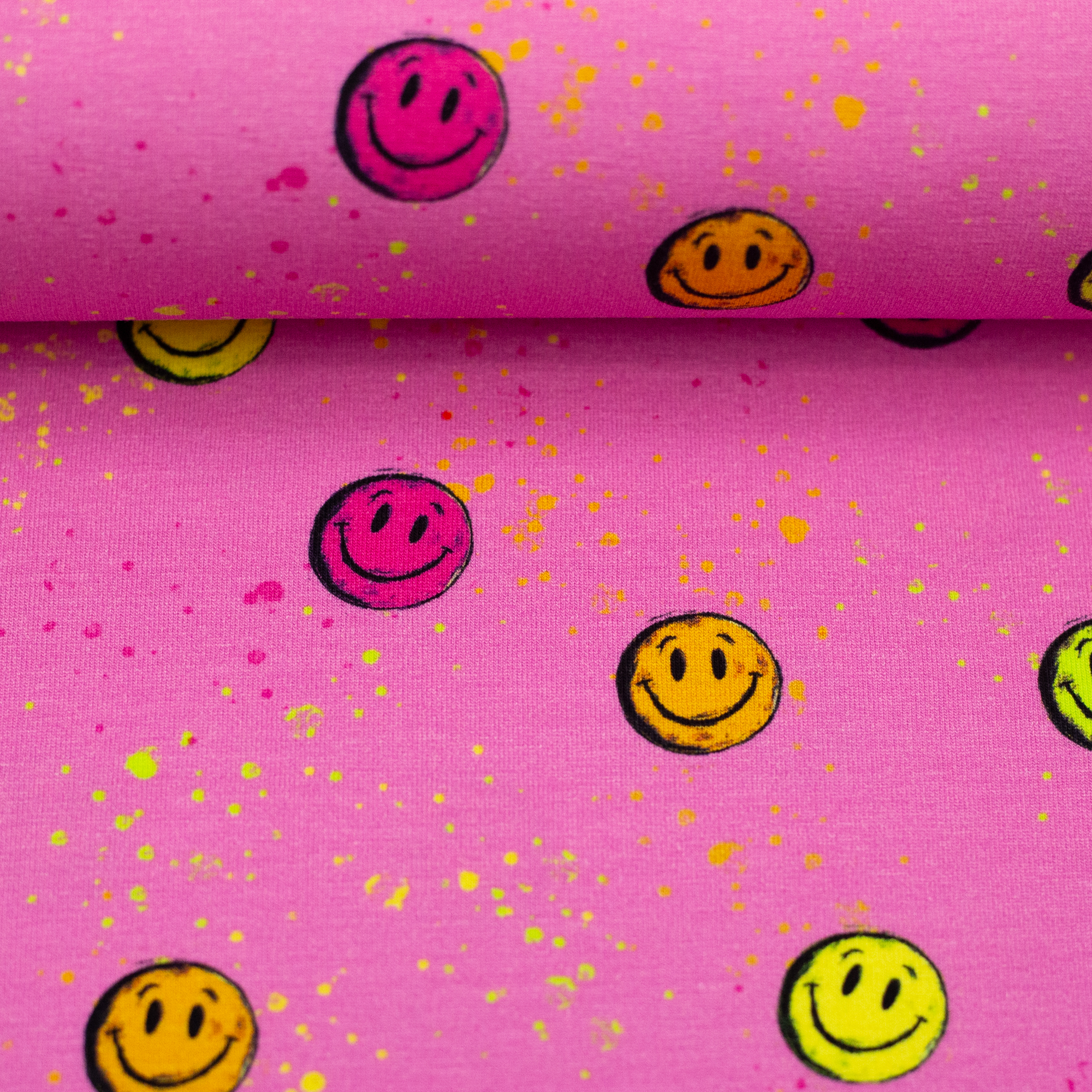 Happy by Christiane Zielinski, Cotton Jersey