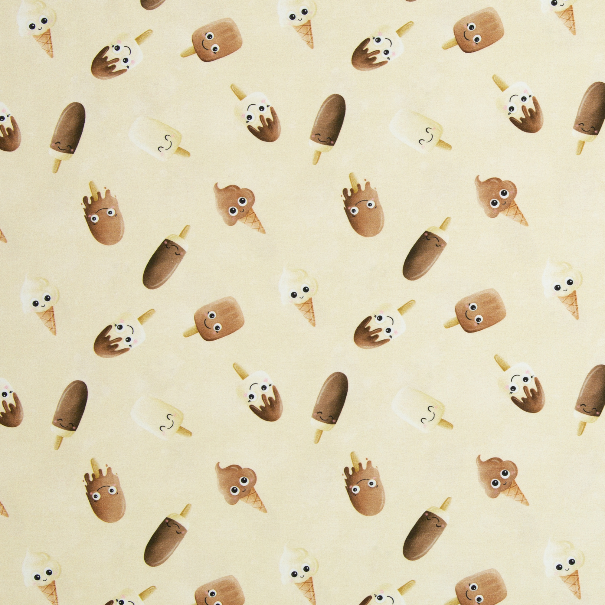 Frosty Vibes by Mrs. Mint, Cotton Jersey