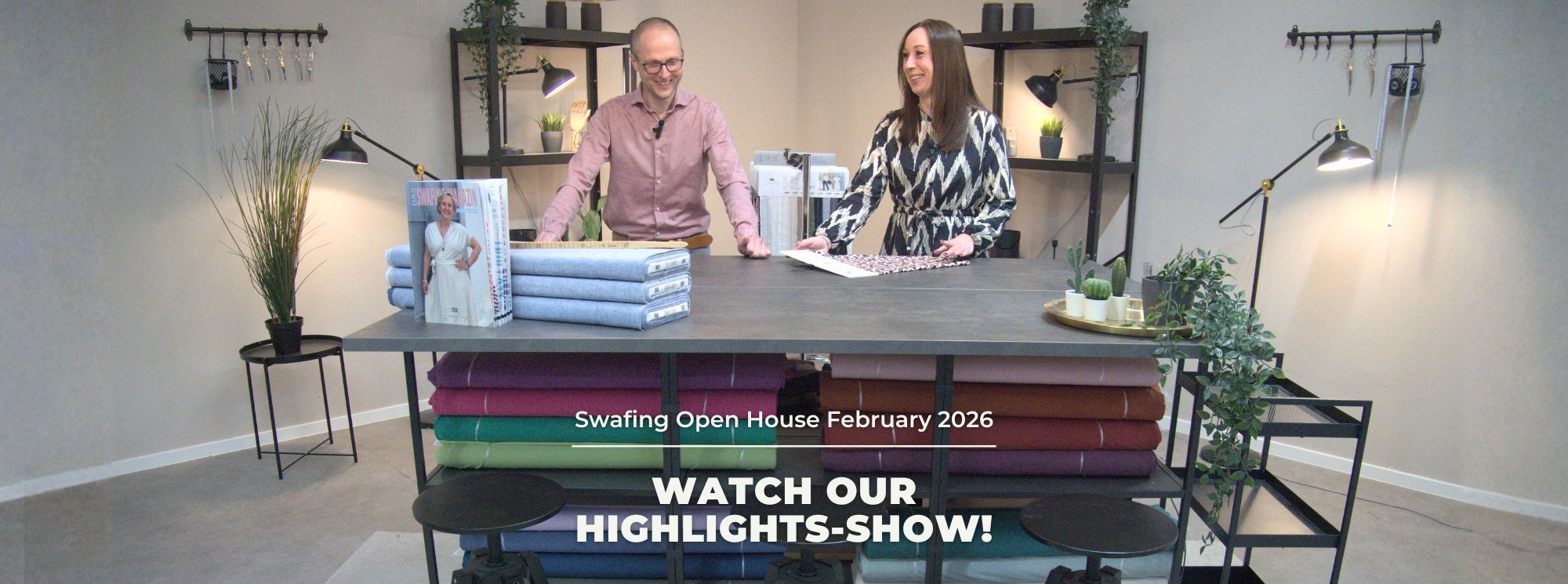 Slider zur Vorstellung der Hausmesse Slider englisch