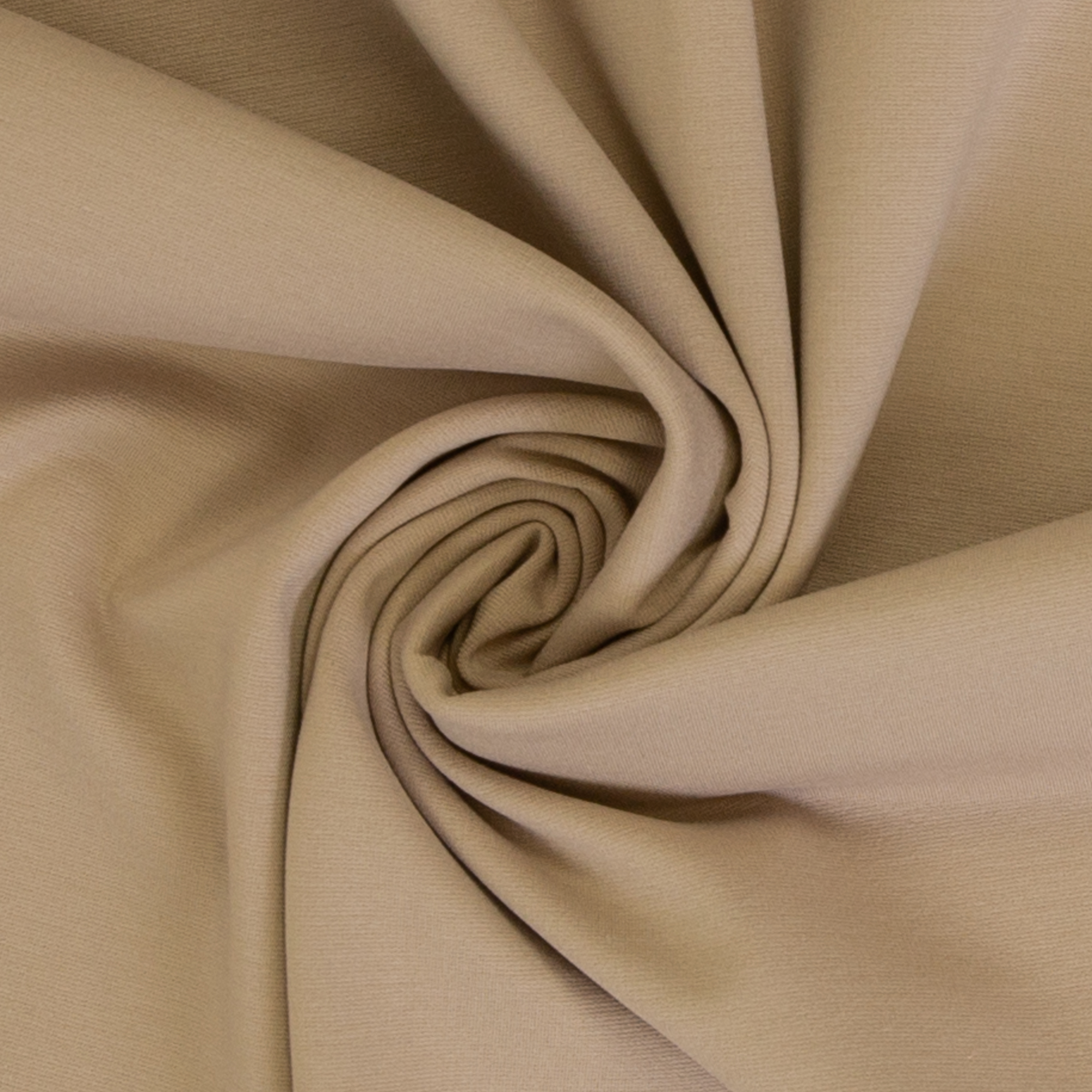 Modena – Romanitjersey in beige, drapiert dargestellt