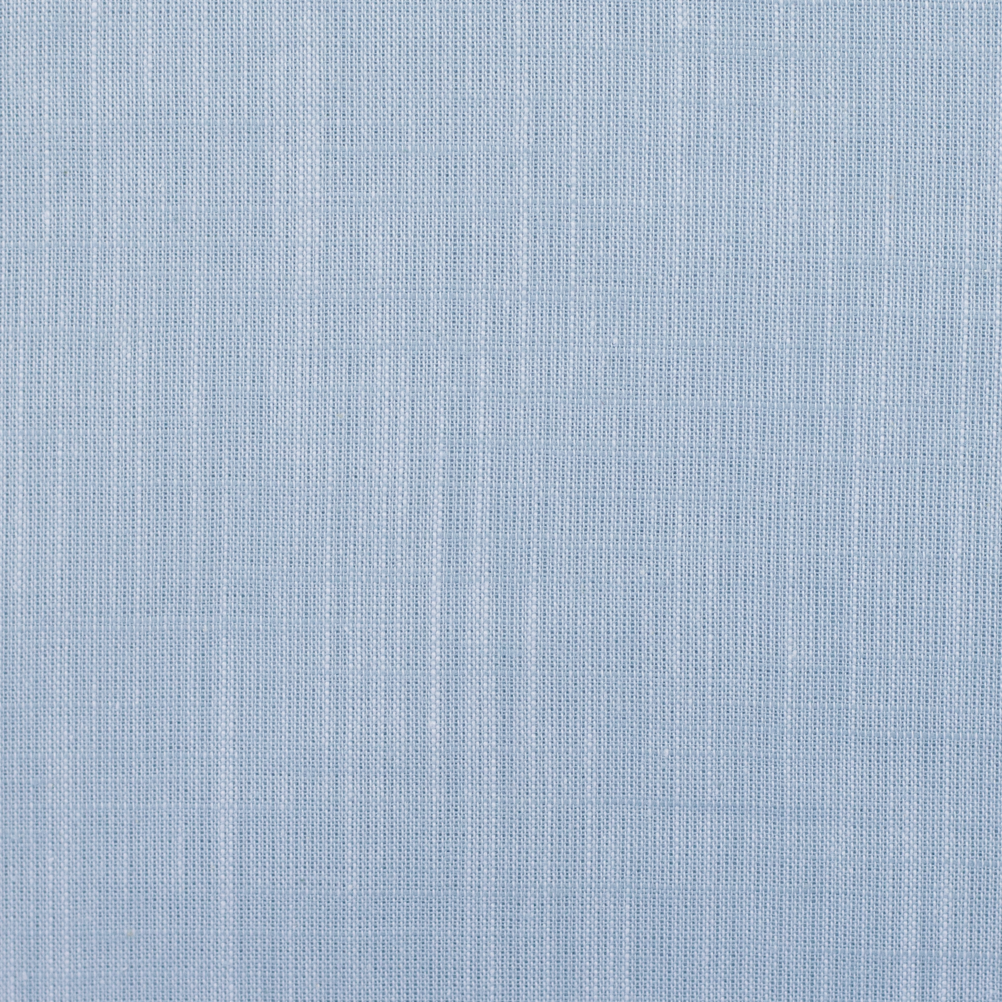 Sanna – woven cotton fabric in blue, 10 cm close-up