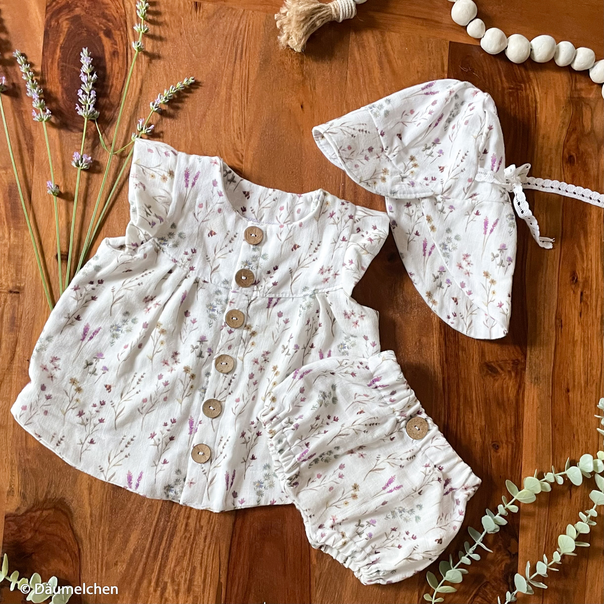 Wild Meadow by Christiane Zielinski **Restschrumpfwert max. 5%**, Double Gauze