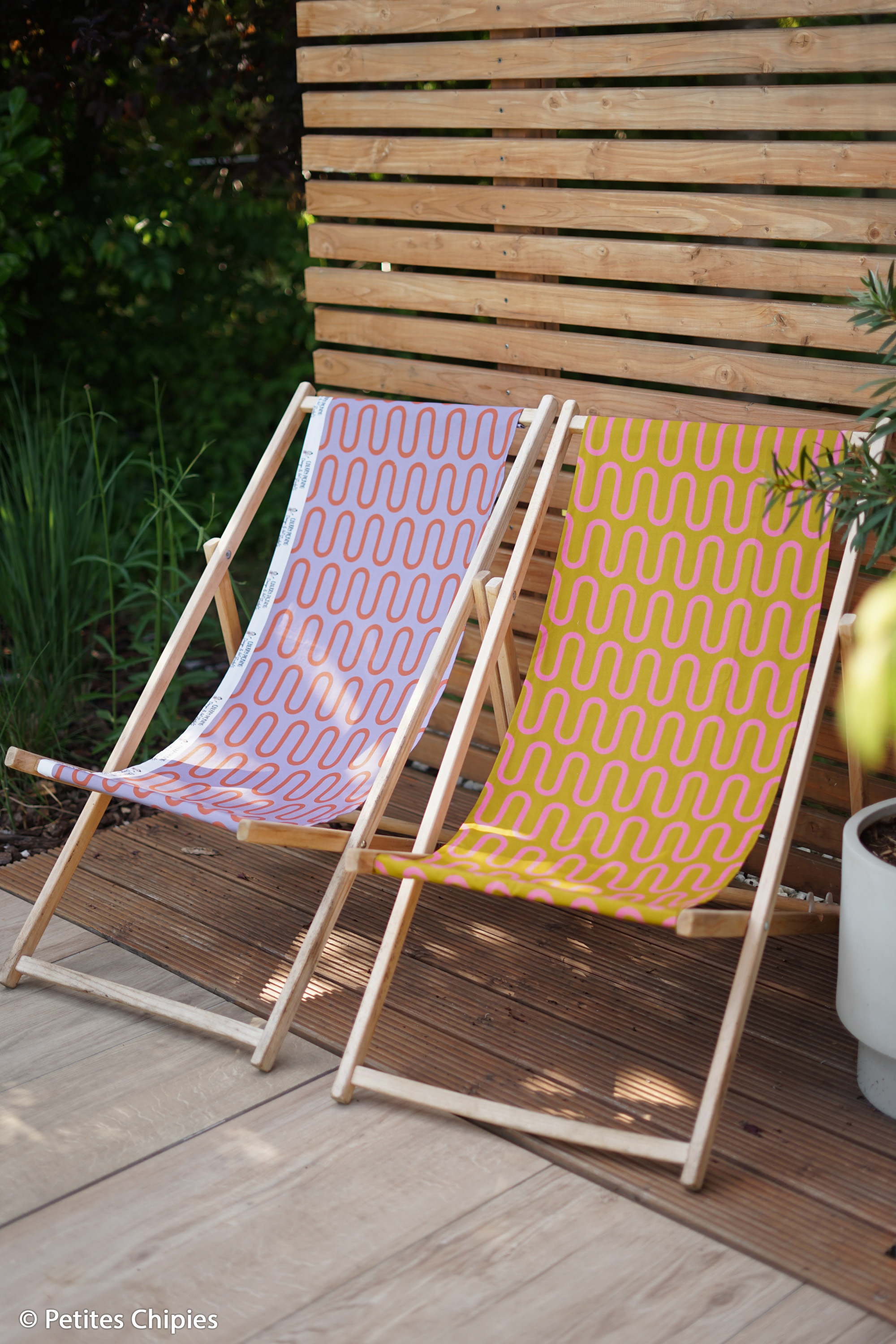 Sewing project by Petites Chipies made with Swing, in lilac