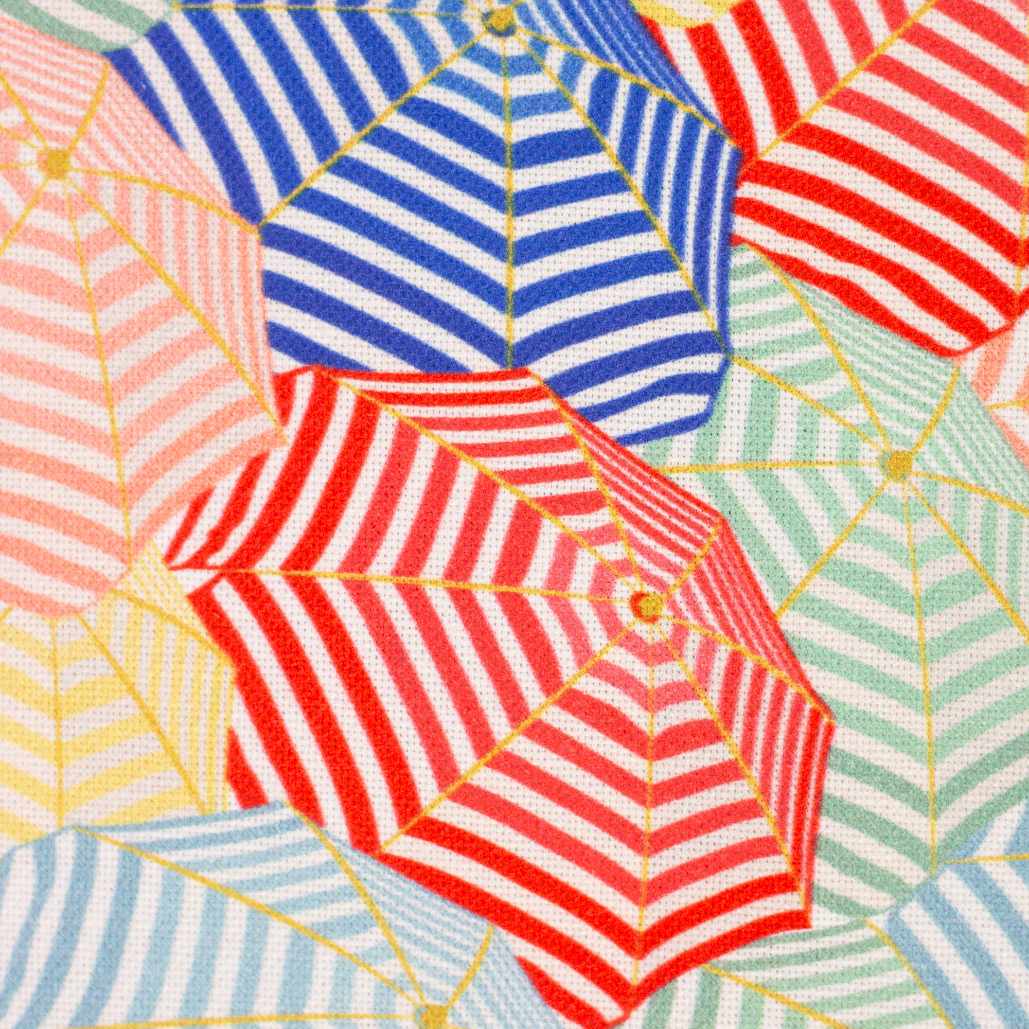 Santorini – Canvas in bunt, 10 cm-Detailausschnitt