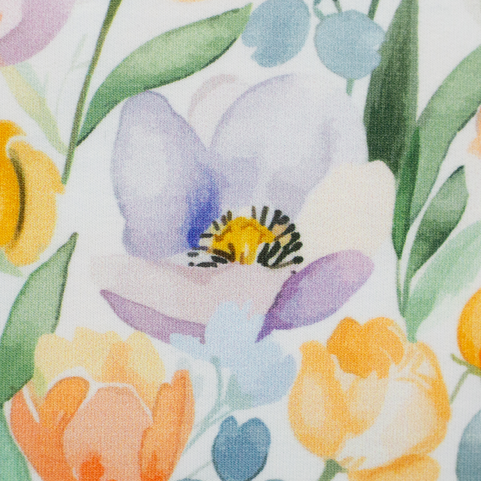 Granada – French Terry in naturweiß, 10 cm-Detailausschnitt